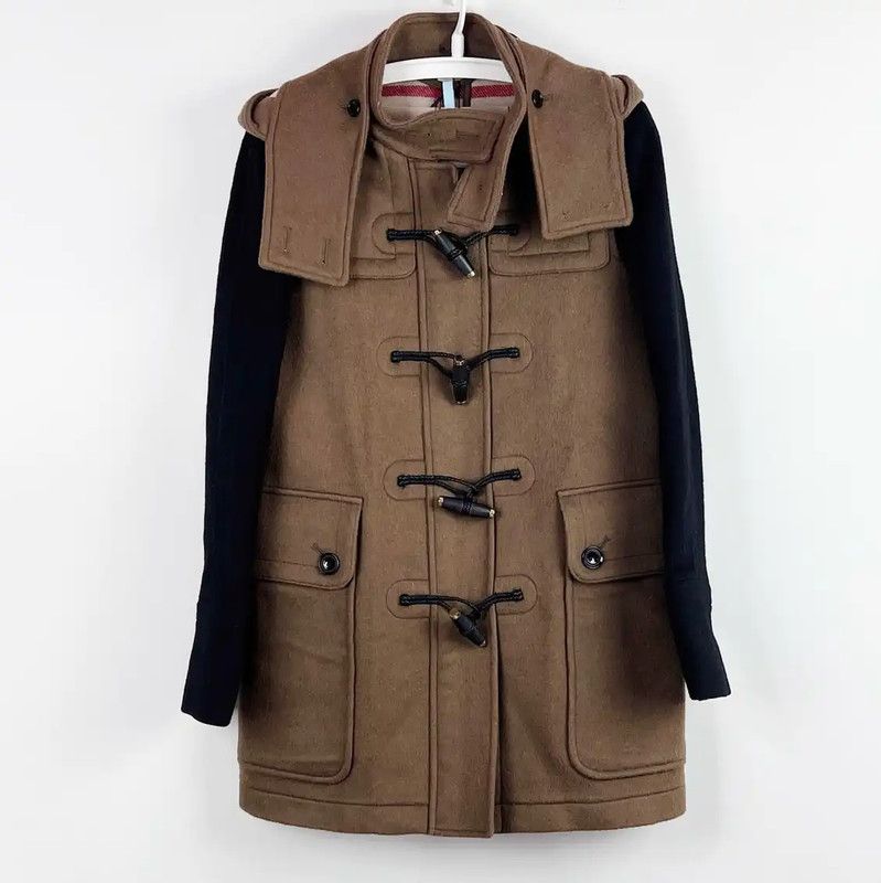 Burberry Burberry Brown Multi-Color Cotton Women's Coat Size M / US 6-8 / IT 42-44 - 1 Thumbnail