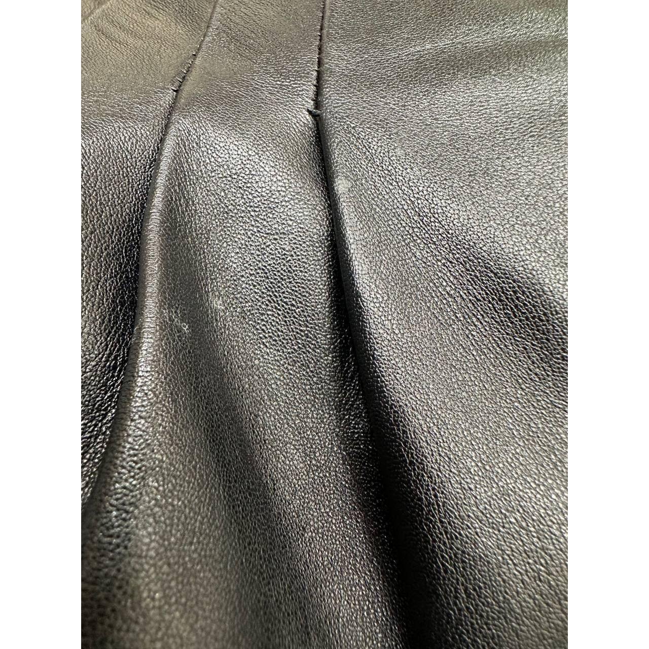 Alberta Ferretti Alberta Ferretti Leather Pants - Size 40 Size 27" / US 4 / IT 40 - 6 Thumbnail