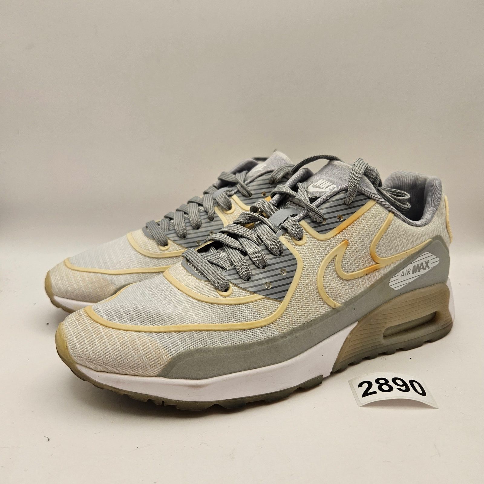 Nike NIKE WOMEN'S 7 AIR MAX 90 ULTRA 2.0 SI WHITE WOLF GREY Size US 7 / IT 37 - 1 Thumbnail