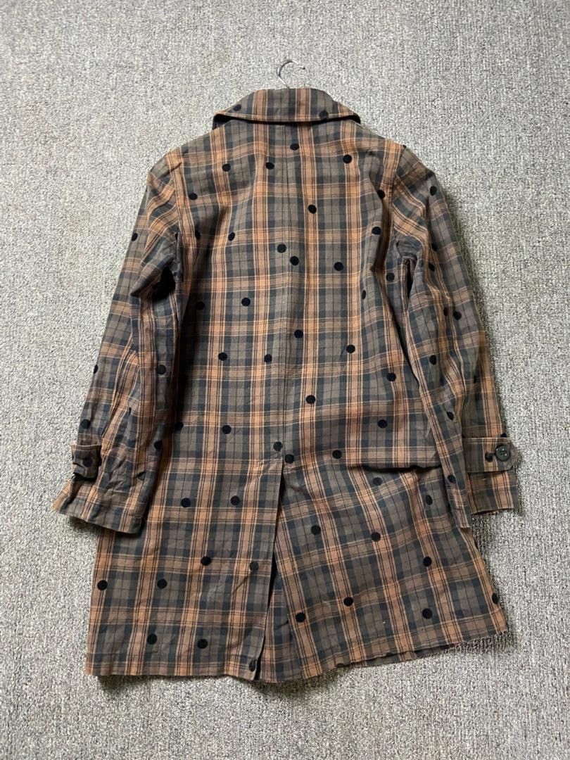 SHIPS SHIPS Japanese Brand Checkered Dot Jacket (199) Size US XXS / EU 40 - 2 Thumbnail
