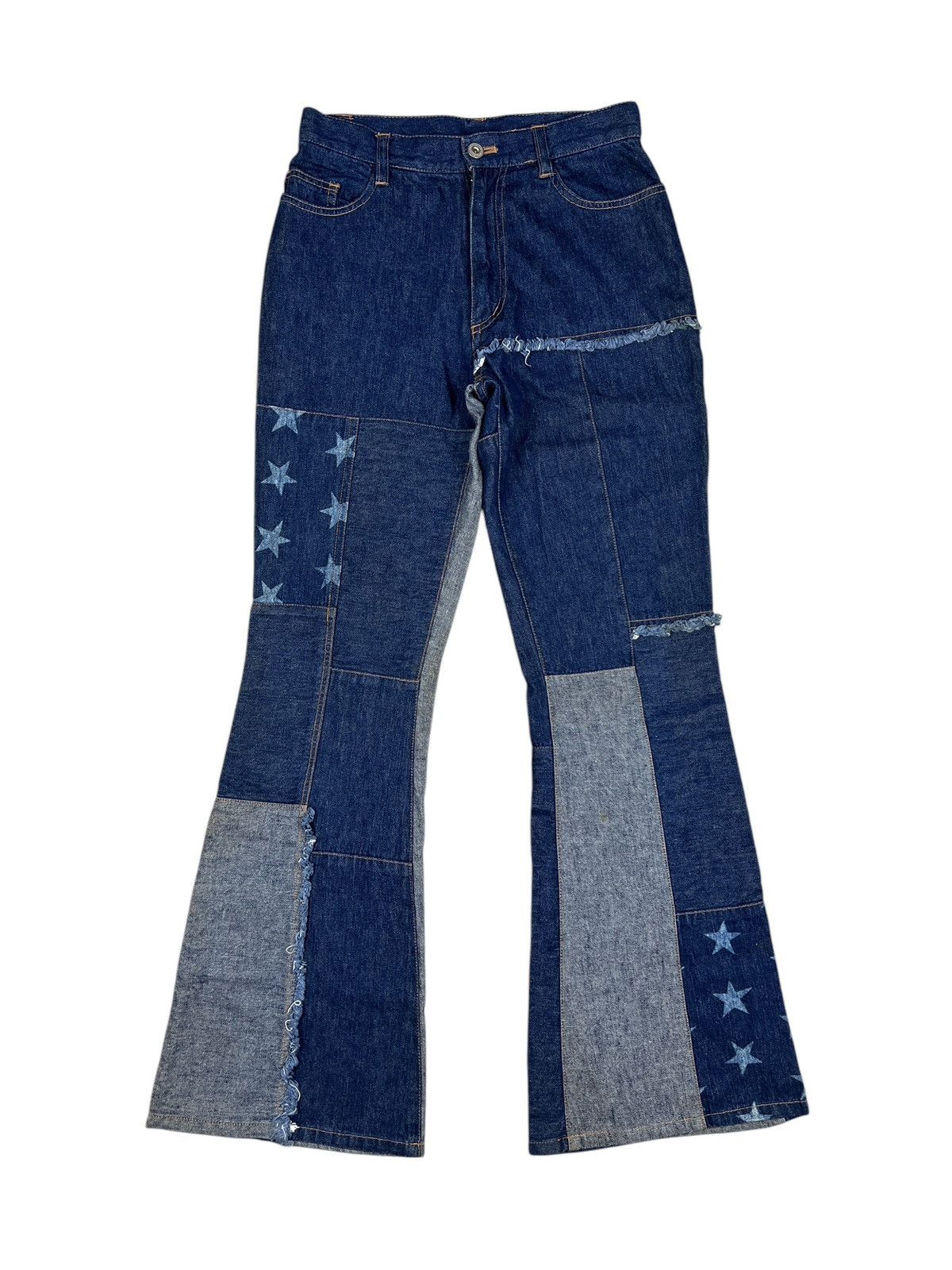 Hysteric Glamour × Japanese Brand F.M.N 🇯🇵 Rebuilt Flare Jeans Size 27" / US 4 / IT 40 - 1 Thumbnail