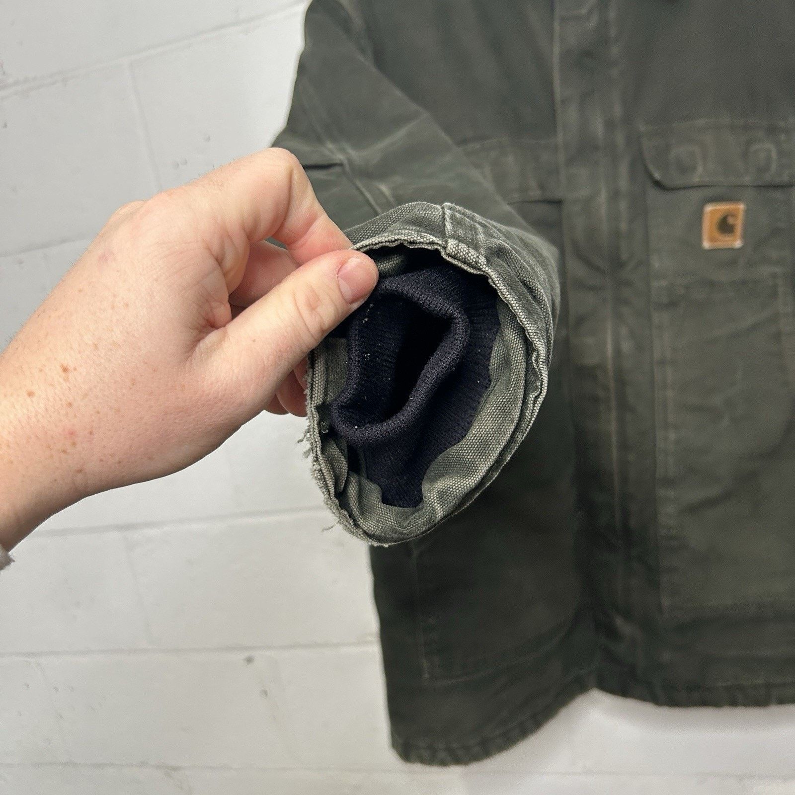 Carhartt Vintage Carhartt Quilted Artic Jacket “Moss Green” C26 MOS Size US L / EU 52-54 / 3 - 5 Thumbnail