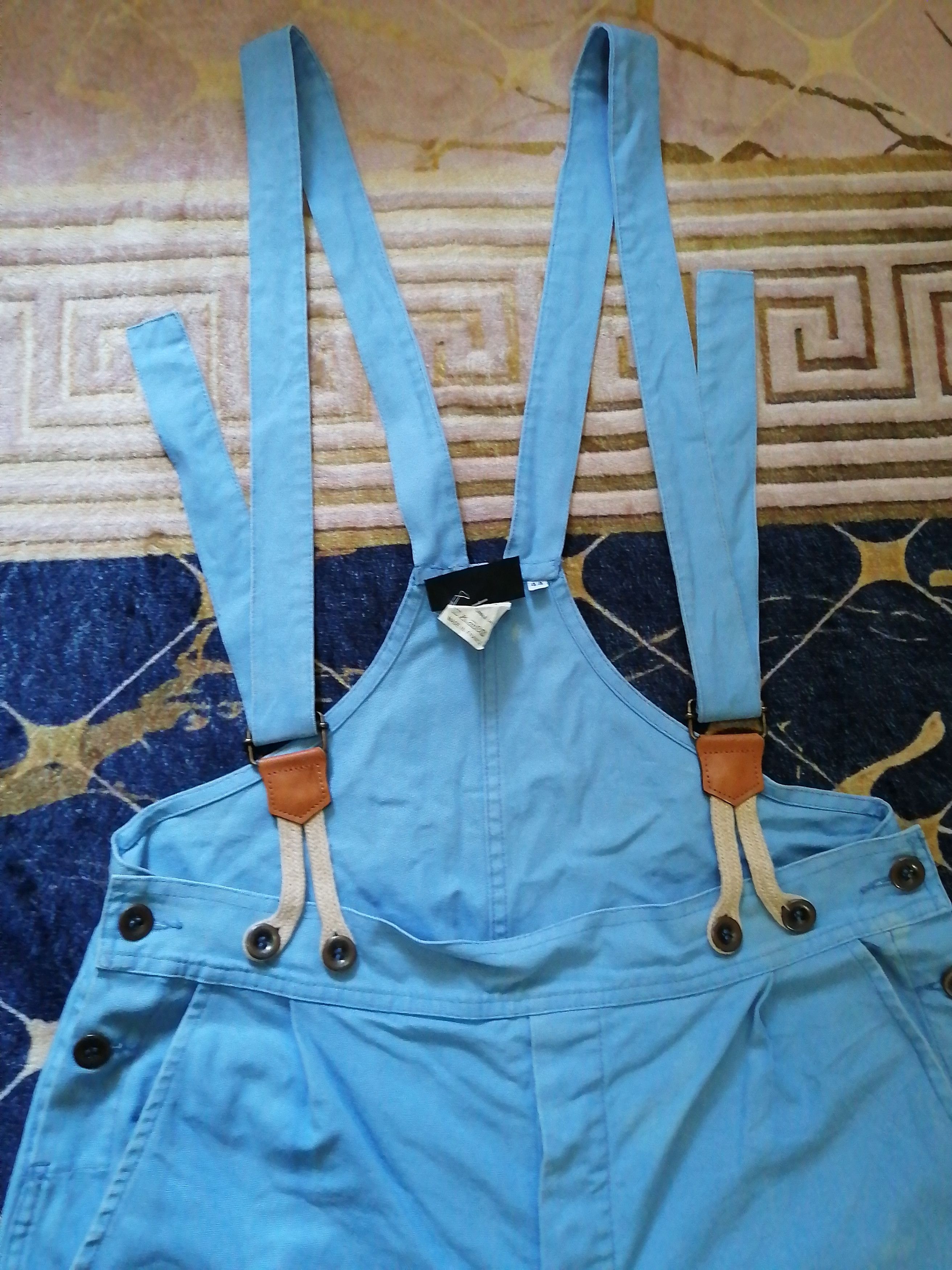 Vetra Vetra French Workwear Jumpsuit Size US 34 / EU 50 - 2 Thumbnail
