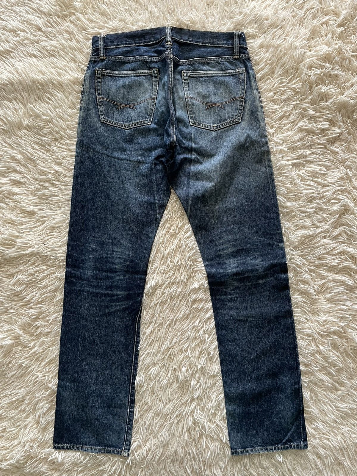 Gap Final Drop💥Rusty Distressed GAP 1969 Selvedge (UNI-04) Size US 32 / EU 48 - 2 Thumbnail