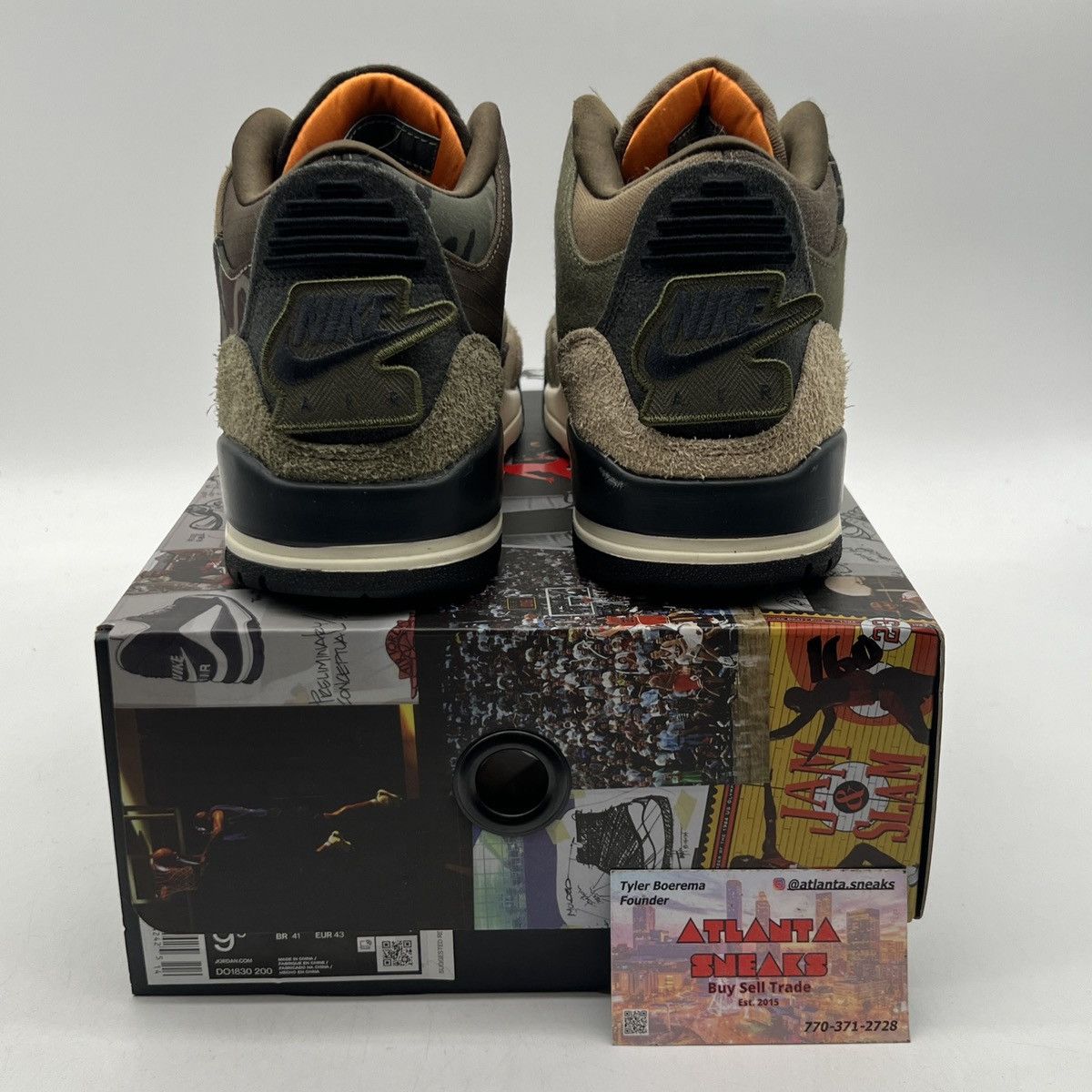 Jordan Brand Air Jordan 3 Patchwork Size US 9.5 / EU 42-43 - 3 Thumbnail