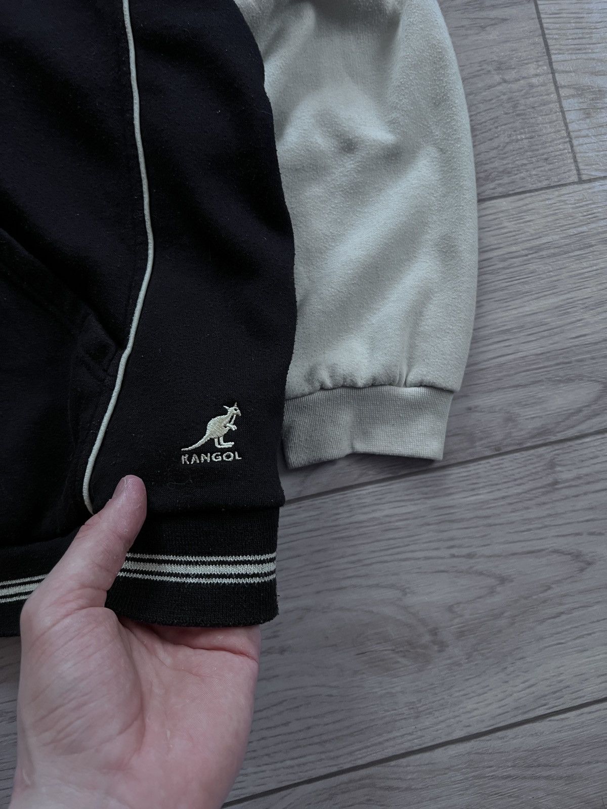 Japanese Brand × Kangol × Vintage Kangol vintage oversize zip up hoodie Size US L / EU 52-54 / 3 - 4 Thumbnail