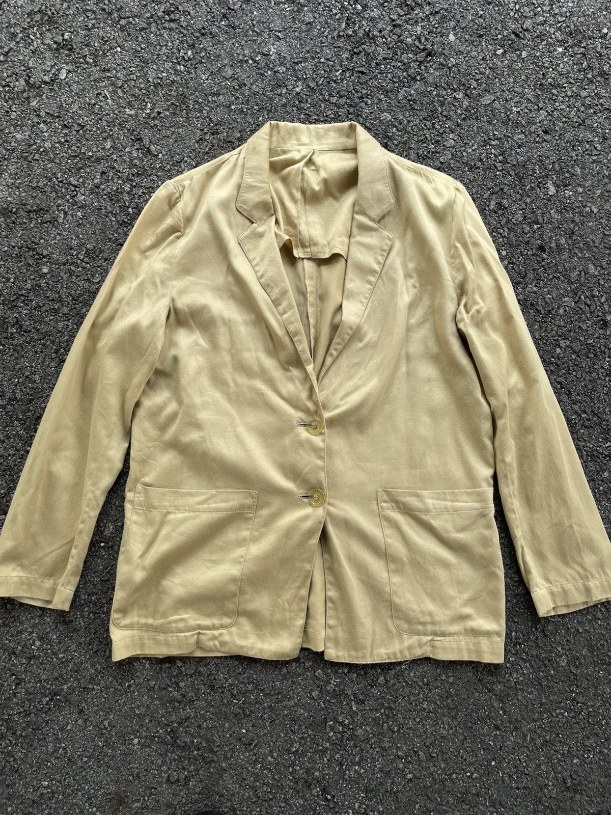 Celine Saint Celine | Vintage Thin Blazer Size S / US 4 / IT 40 - 1 Thumbnail