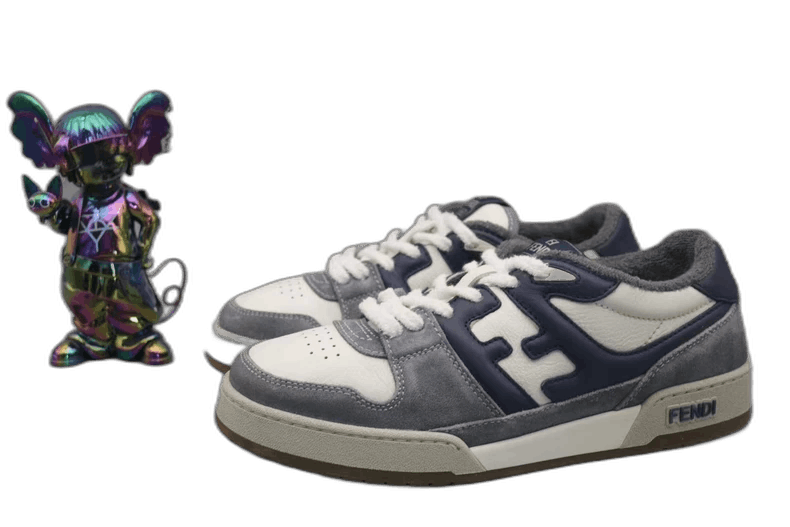 Fendi Fendi Fashion Sneakers in Blue and Gray Size US 8 / EU 41 - 1 Thumbnail