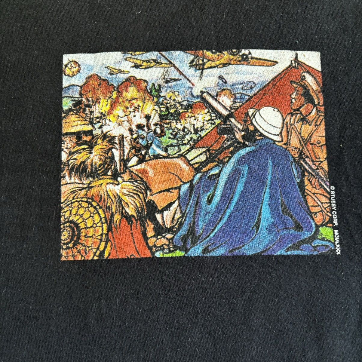 Stussy Stussy war tee Size US S / EU 44-46 / 1 - 2 Thumbnail