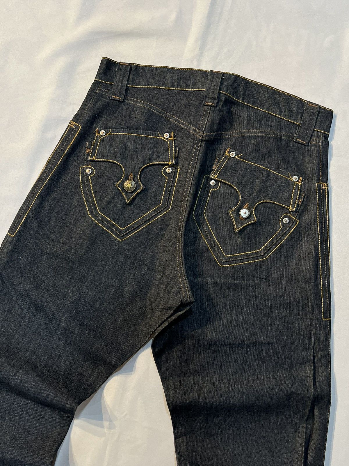 Other Ysack by PIERO FERRAGINA DESIGNER ITALY, DENIM JEANS Size US 33 - 5 Thumbnail