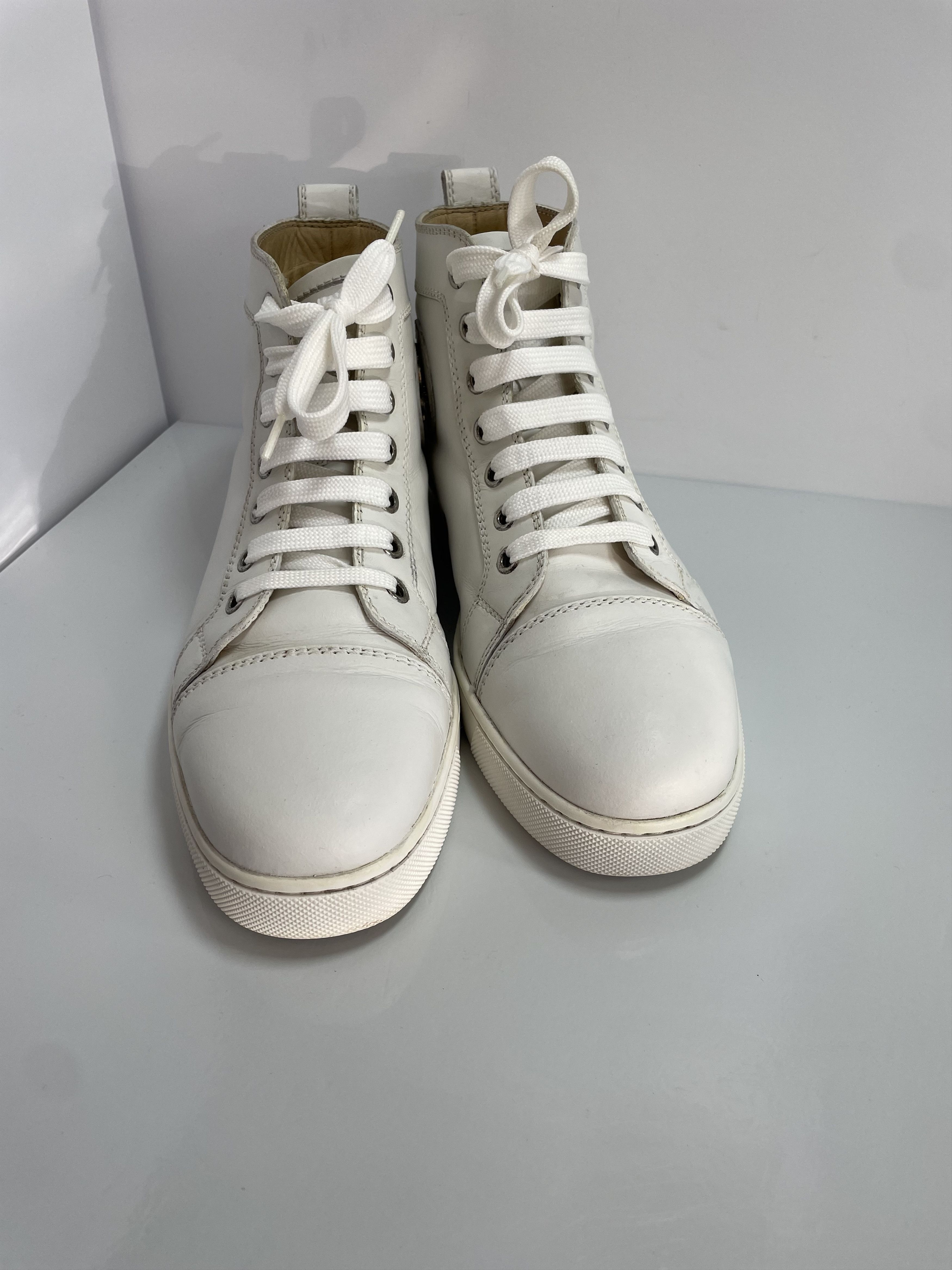 Christian Louboutin Christian Louboutin leather sneakers Size US 8 / IT 38 - 3 Thumbnail