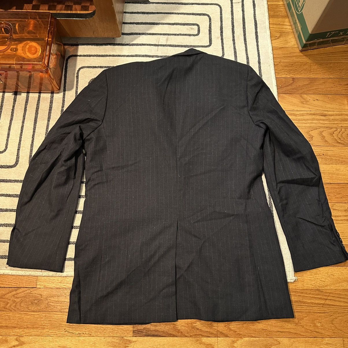 Designer × Vintage Vintage 80s Norman Hilton for Posh Newport Beach Suit Jacket Size 40R - 4 Thumbnail