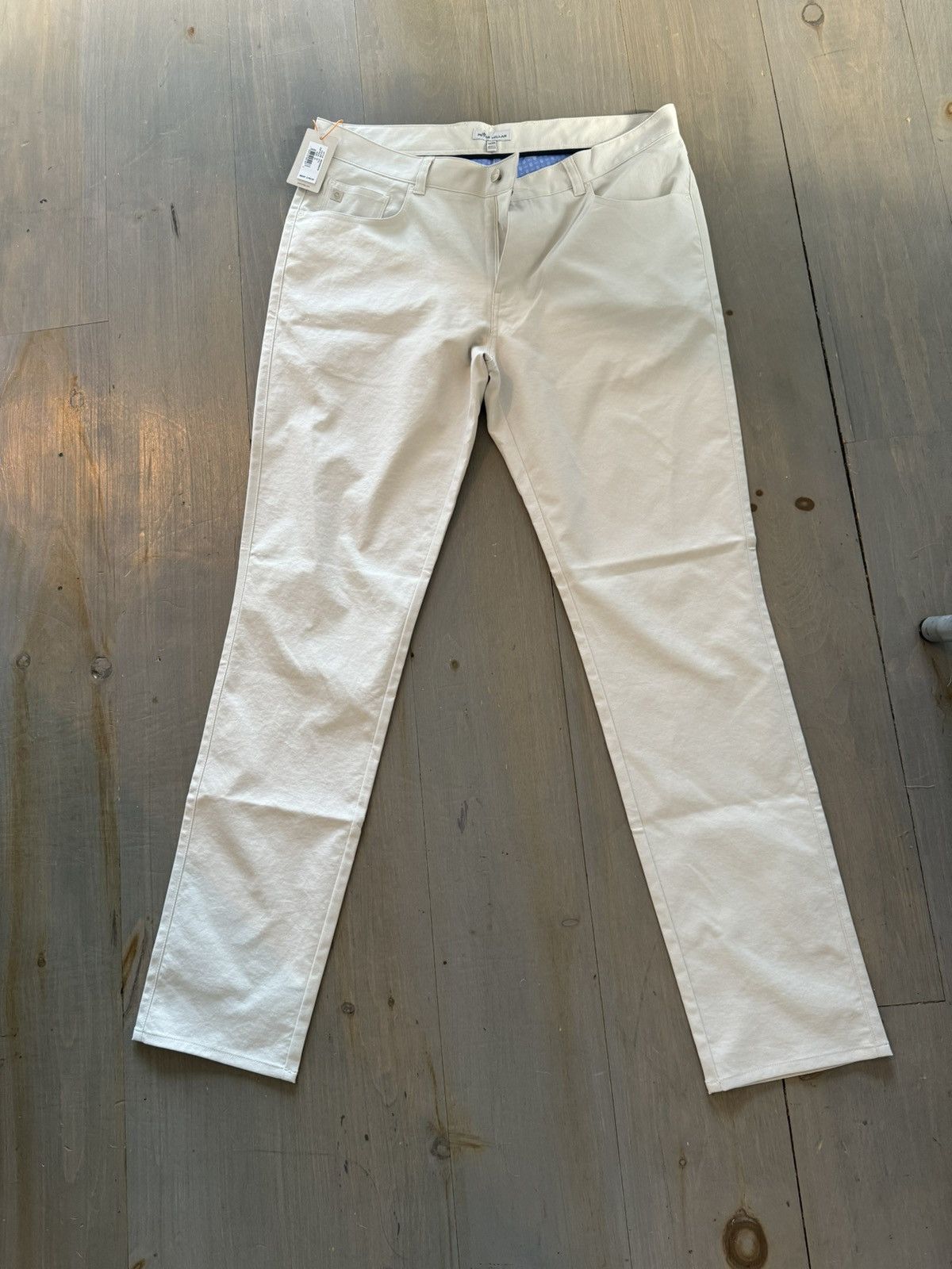 image of Peter Millar Eb66 Performance Pant in Stone, Men's (Size 36)