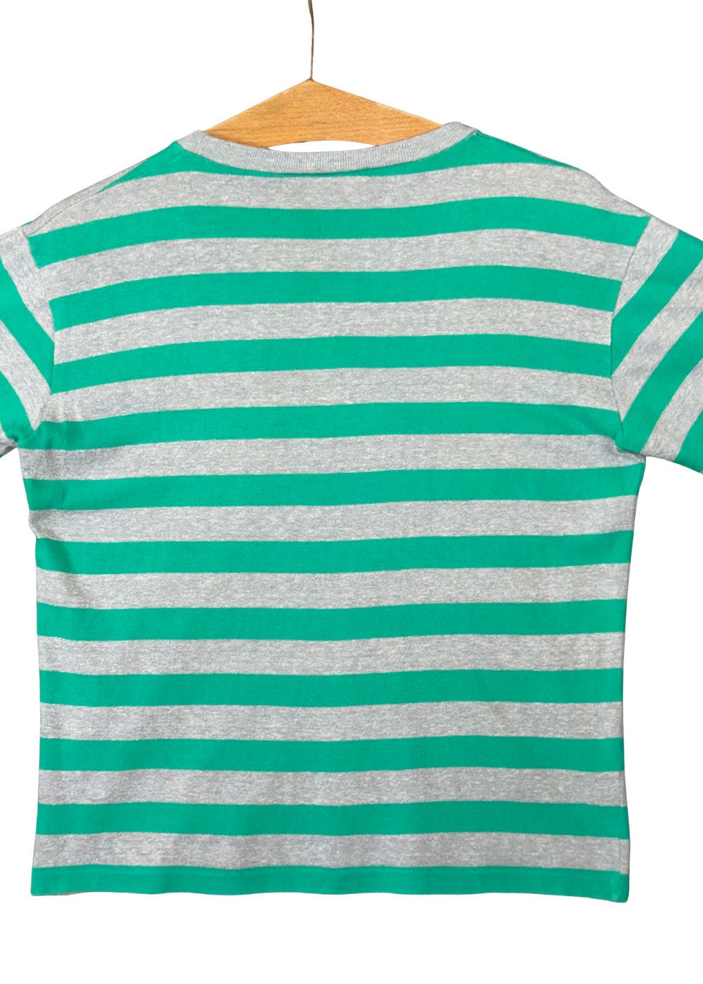 vtg Mickey Mouse French Stripe Tee Single Stitch 80s image 7