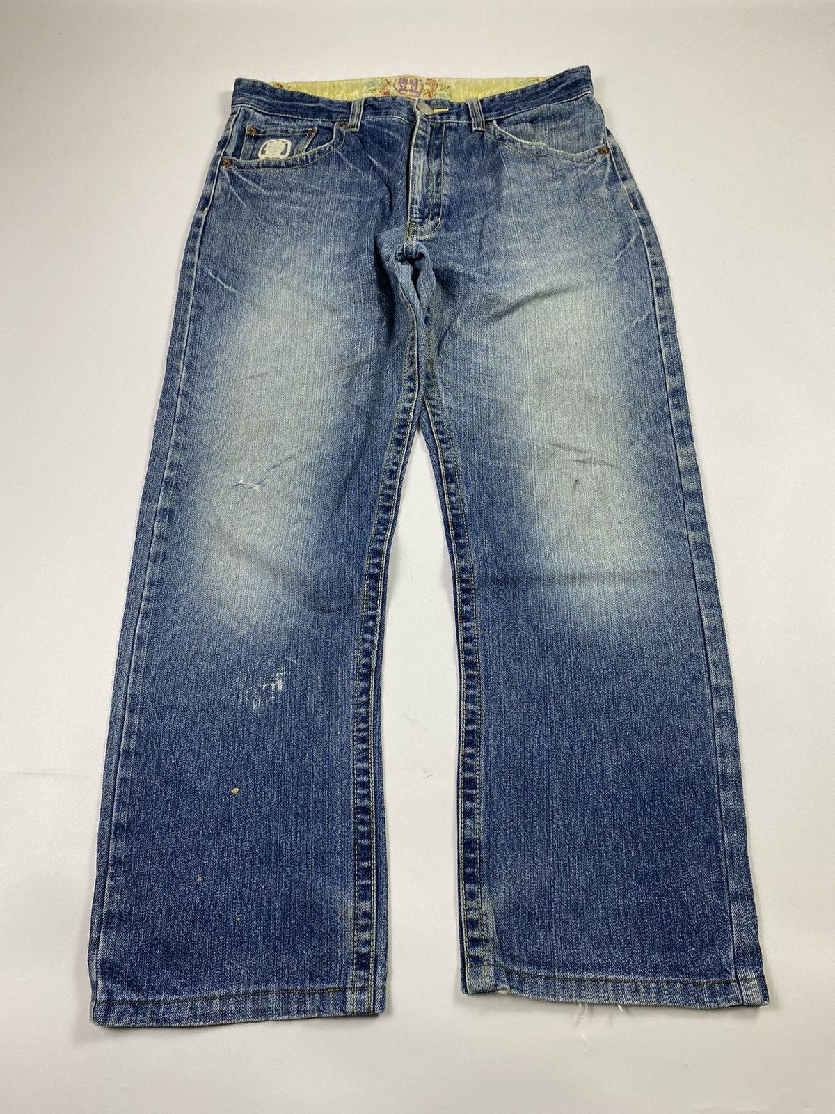 If Six Was Nine × Japanese Brand × Jean japanese brand pig jeans pant Size US 34 / EU 50 - 2 Thumbnail