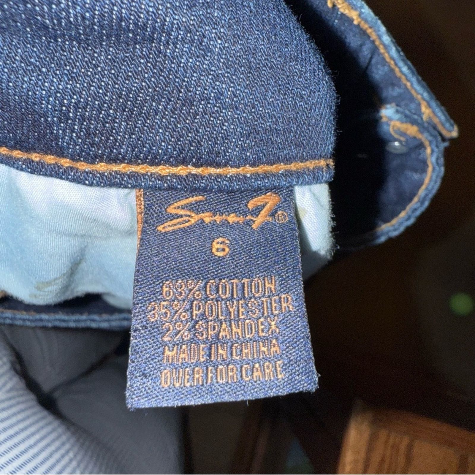 7 For All Mankind 7 for all mankind jeans size 6 boot cut Women's Blue Jeans Size 28" / US 6 / IT 42 - 3 Thumbnail