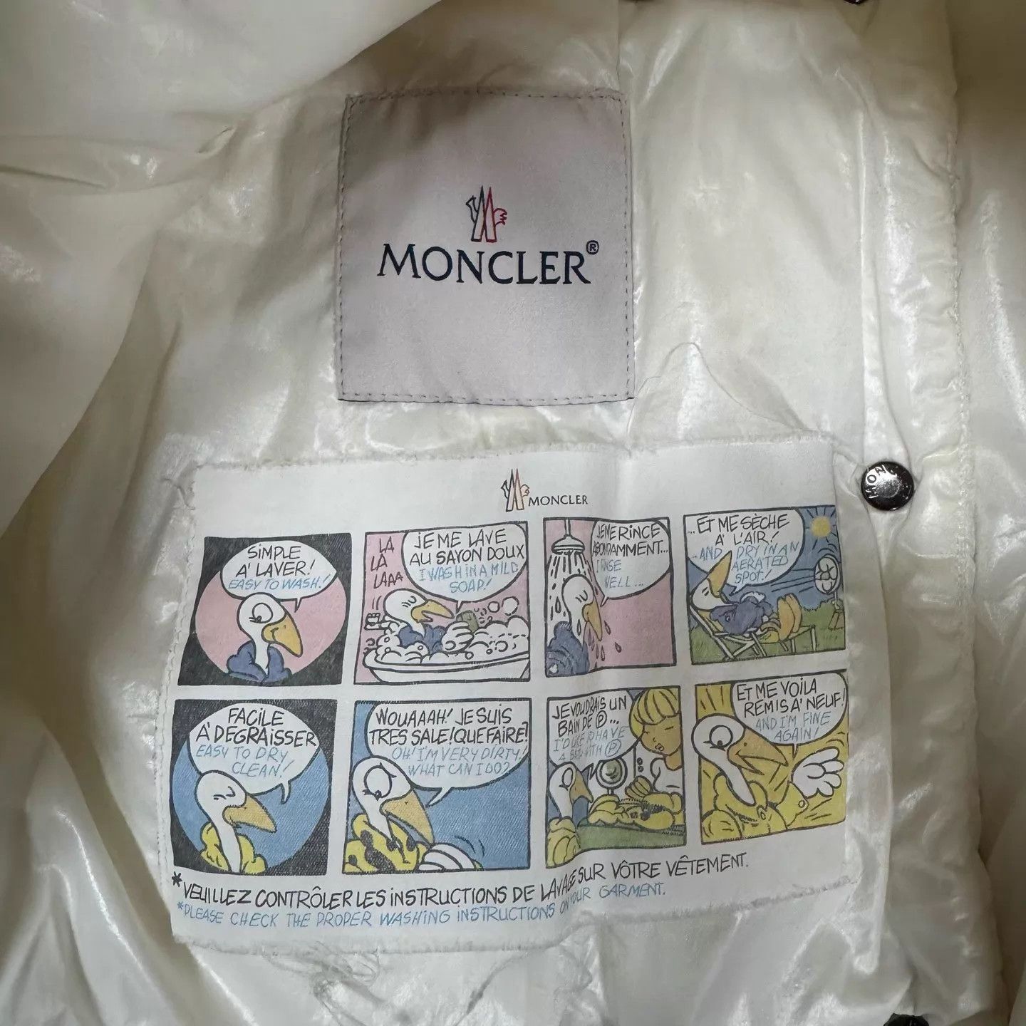 Moncler Moncler White Shiny Hooded Down Vest 0 99 New Size XS / US 0-2 / IT 36-38 - 5 Thumbnail