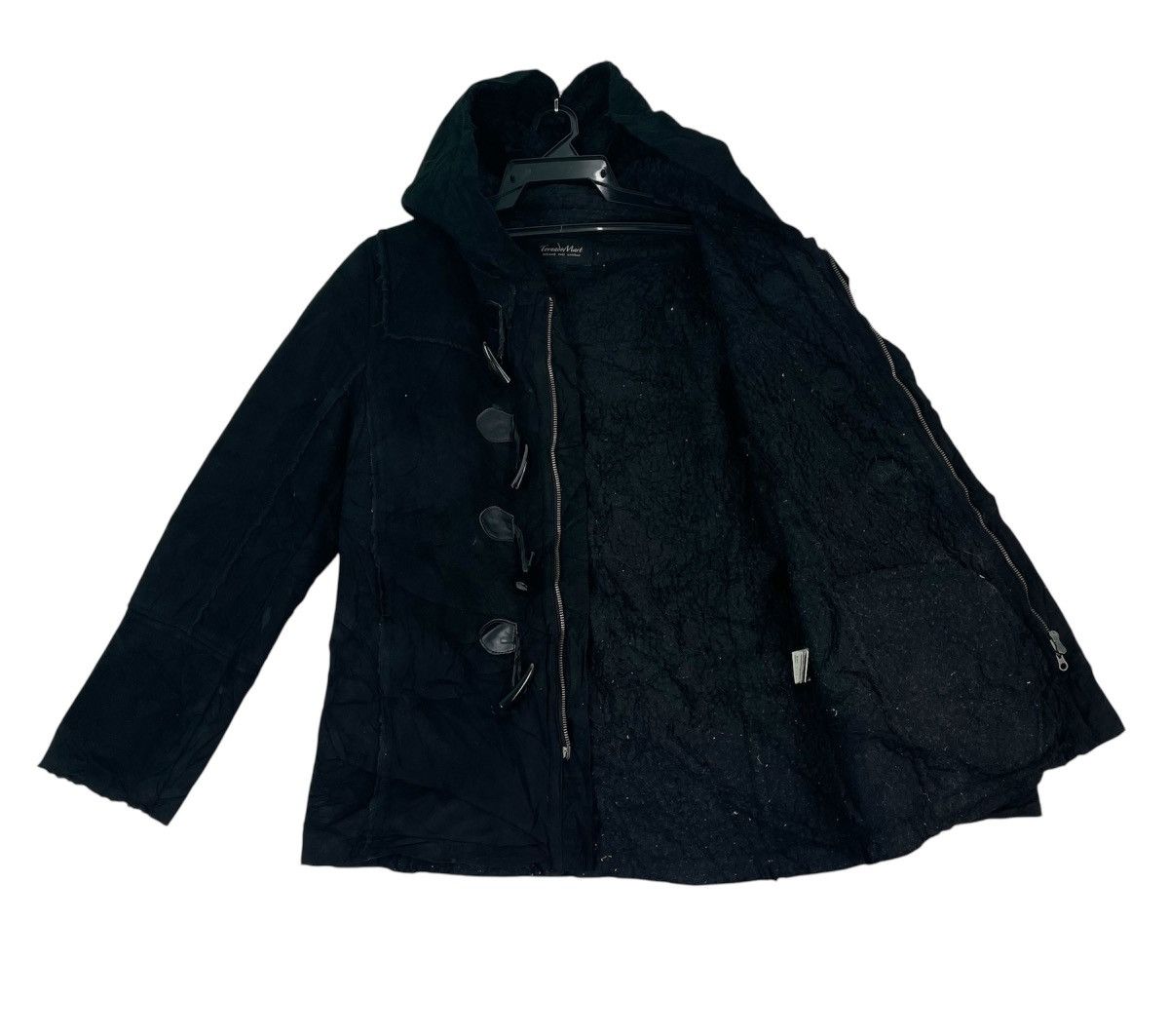 Tornado Mart Tornado Mart duffle coat jacket beauty fake sherpa lined Size US XL / EU 56 / 4 - 3 Thumbnail