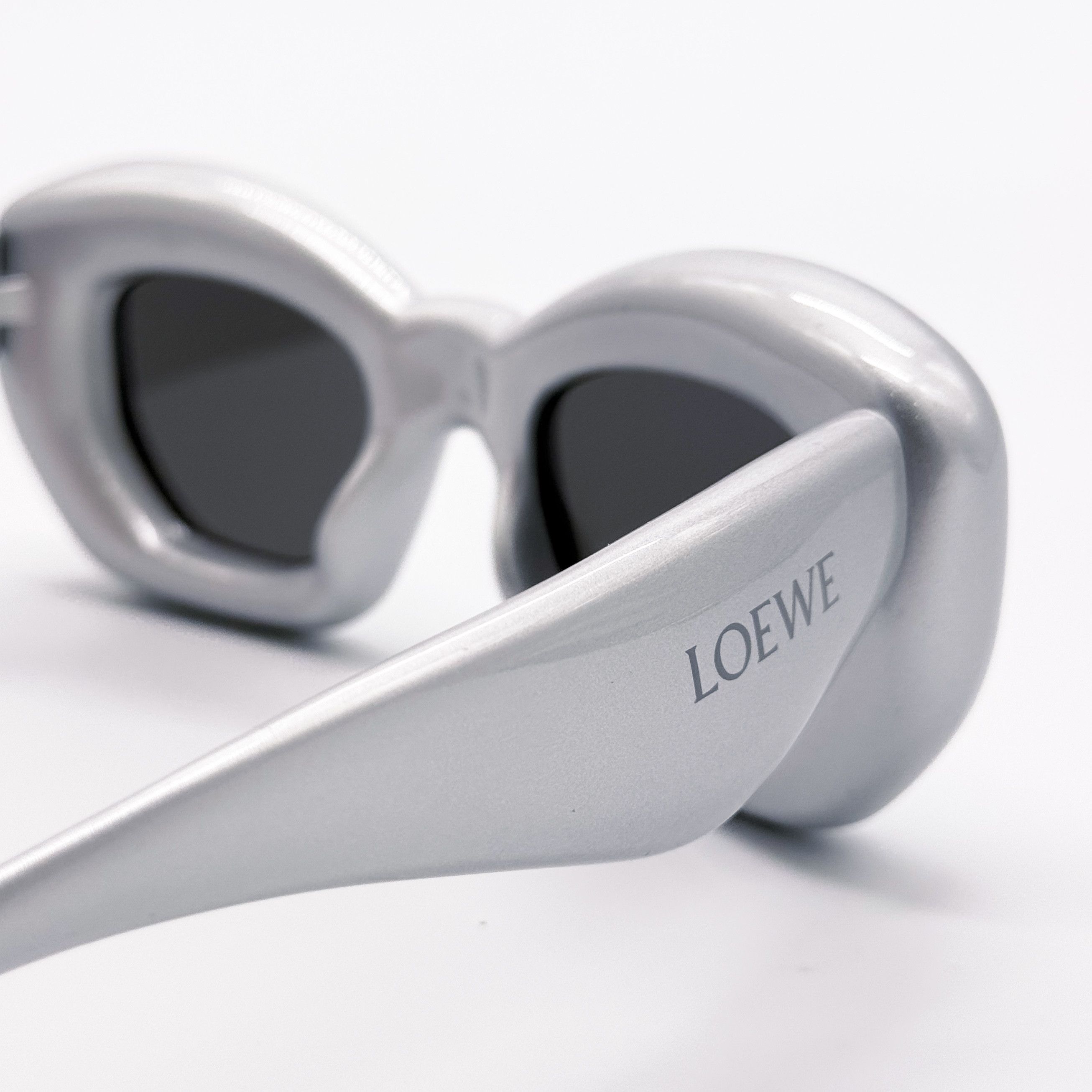 Loewe NEW LOEWE LW40117I 20C SILVER UNISEX SUNGLASSES LOEWE Size ONE SIZE - 7 Thumbnail