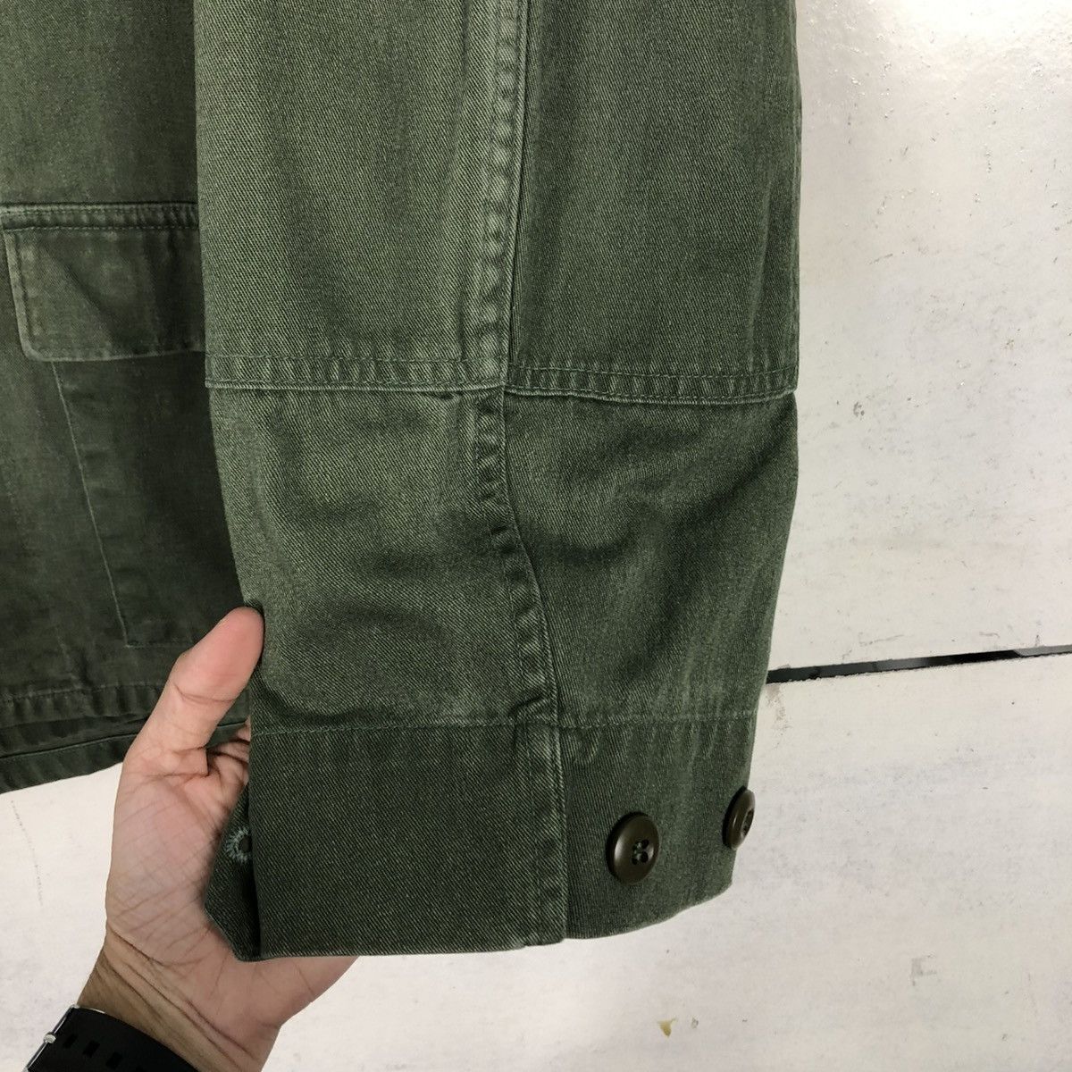 Vintage 🔥VINTAGE CHORE MILITARY JACKET USN PROPPER OG-07 DESIGN Size US M / EU 48-50 / 2 - 17 Thumbnail