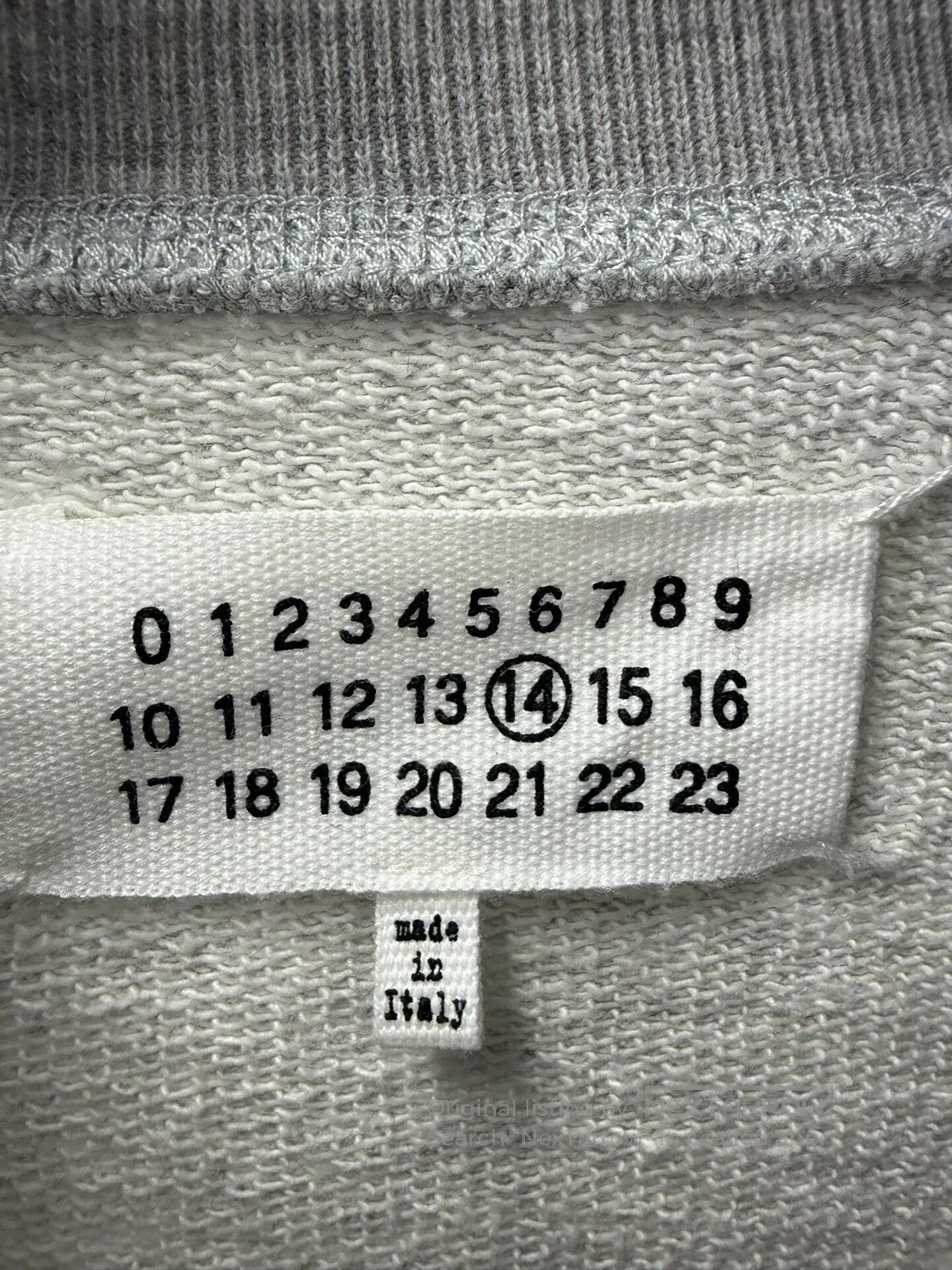 Maison Margiela Maison Margiela Cozy Zip Jacket in Gray. Size US L / EU 52-54 / 3 - 4 Thumbnail