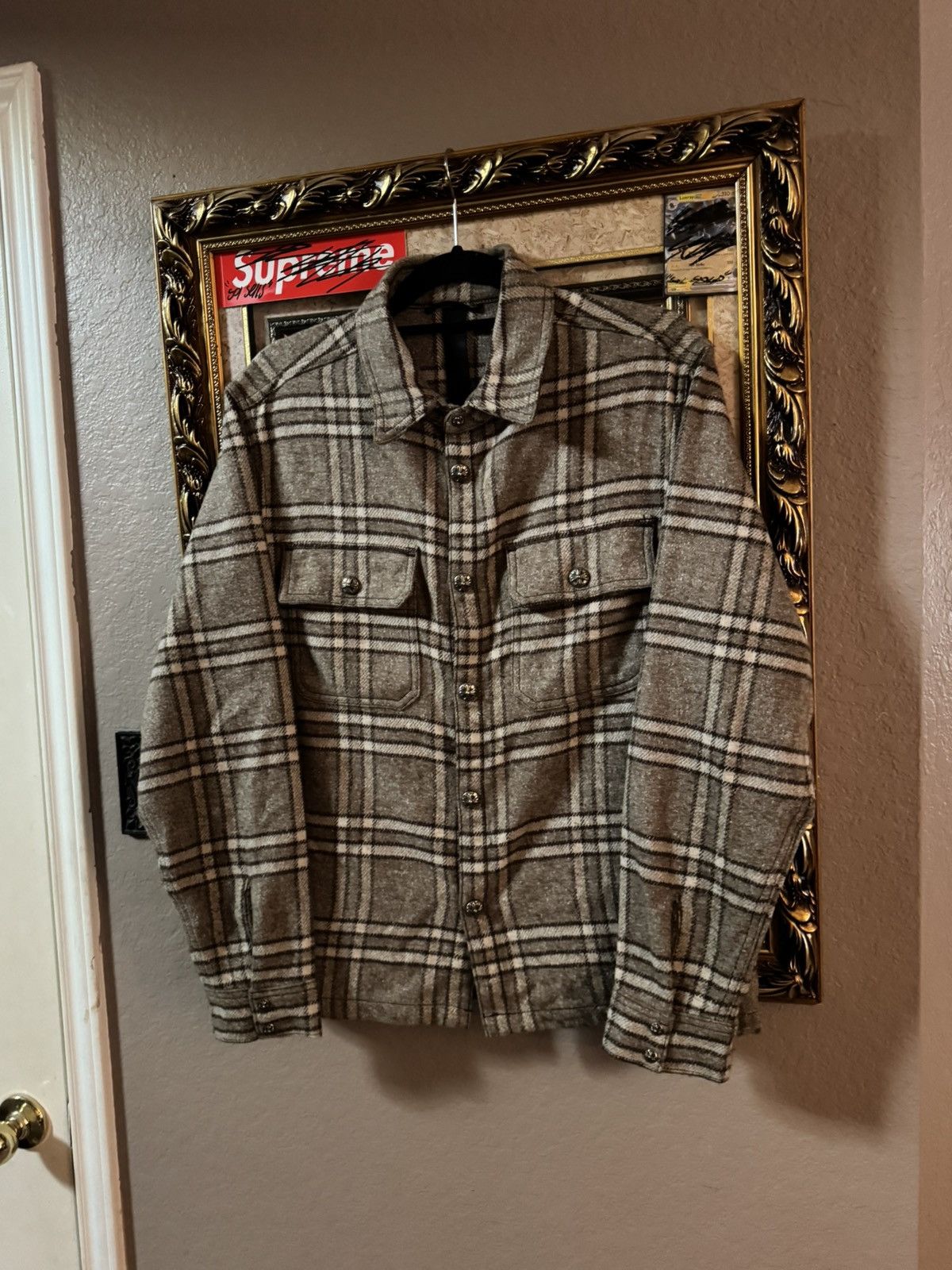 Chrome Hearts Chrome Hearts Workdog Button Up Flannel Size US M / EU 48-50 / 2 - 2 Thumbnail
