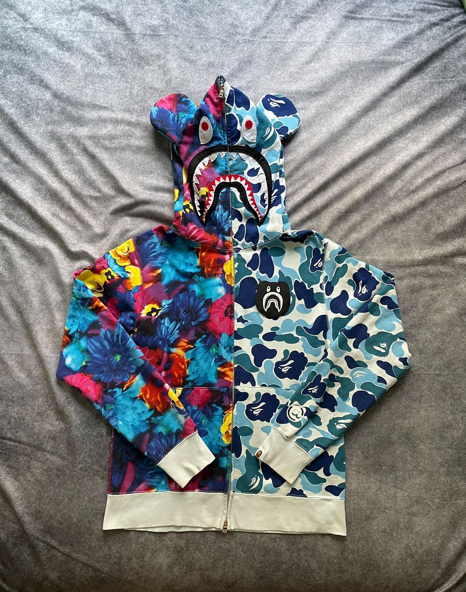 Bape Bape Multi Shark Triple Collab Size US L / EU 52-54 / 3 - 1 Thumbnail