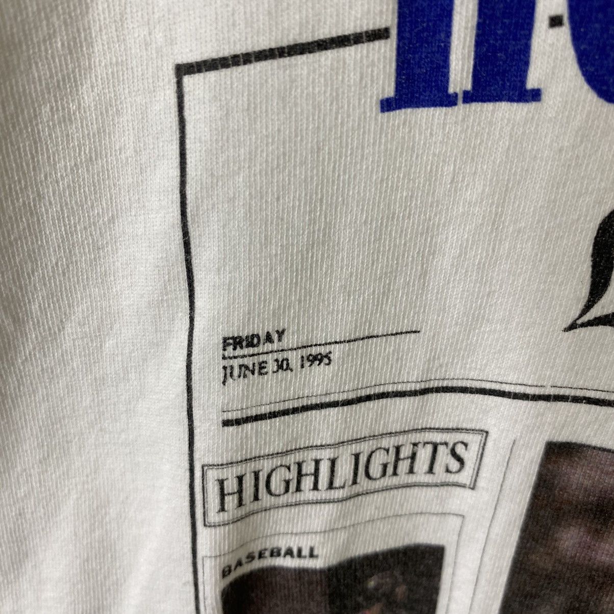 MLB Vintage 1990s Hideo Nomo LA Dodgers MLB Baseball T Shirt Size US L / EU 52-54 / 3 - 5 Thumbnail