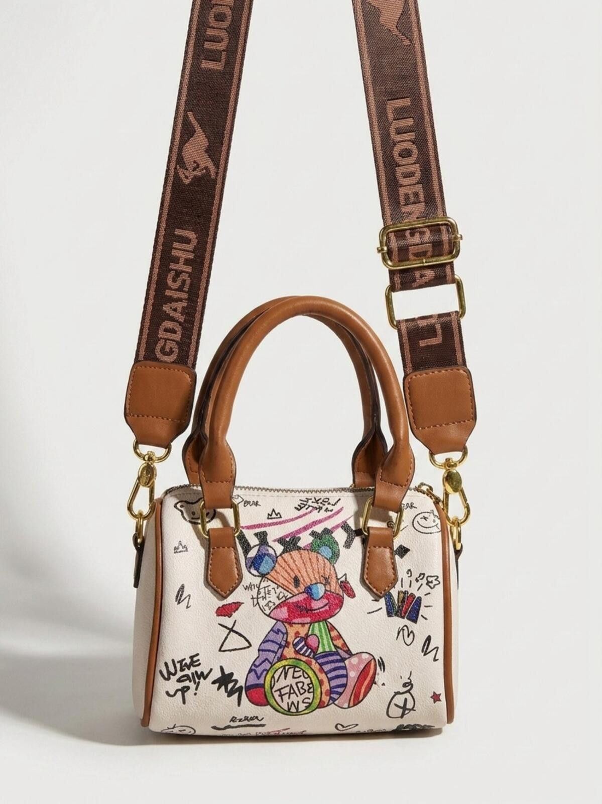 Other Multicoloured crossbody bag with cute design Size ONE SIZE - 1 Thumbnail