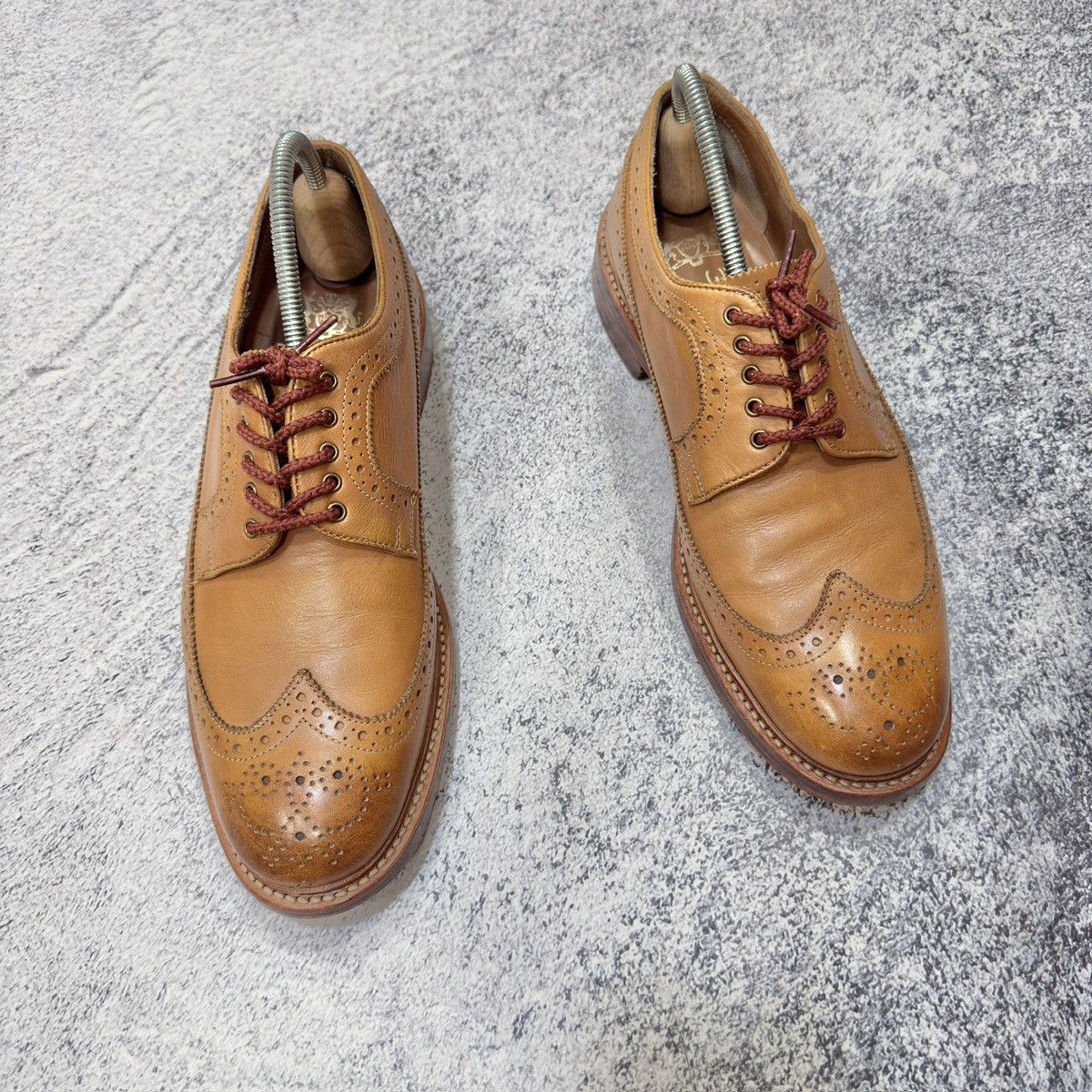Other John White Tan Brown Welted Brogues US11.5 UK11 EU46 29.5cm Size US 11.5 / EU 44-45 - 11 Thumbnail