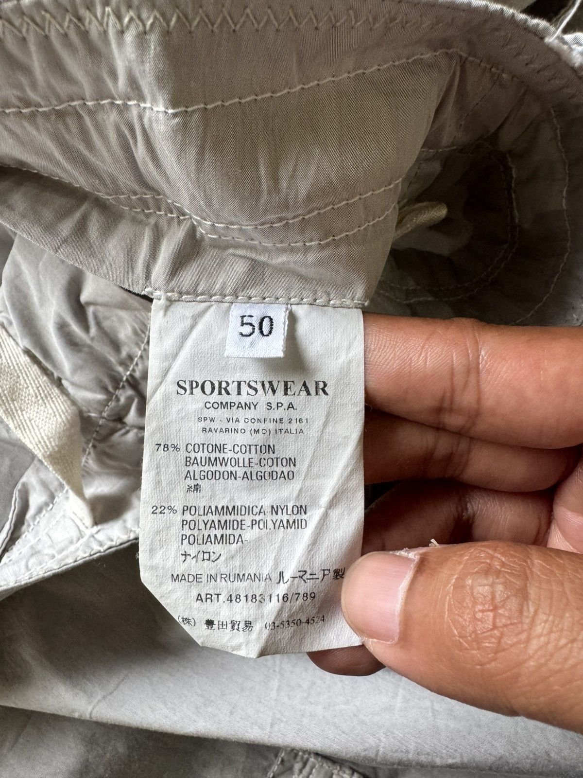 C.P. Company Vintage Spring/Summer 2008 C.P Company Tactical Pants Pocket Size US 36 / EU 52 - 7 Thumbnail