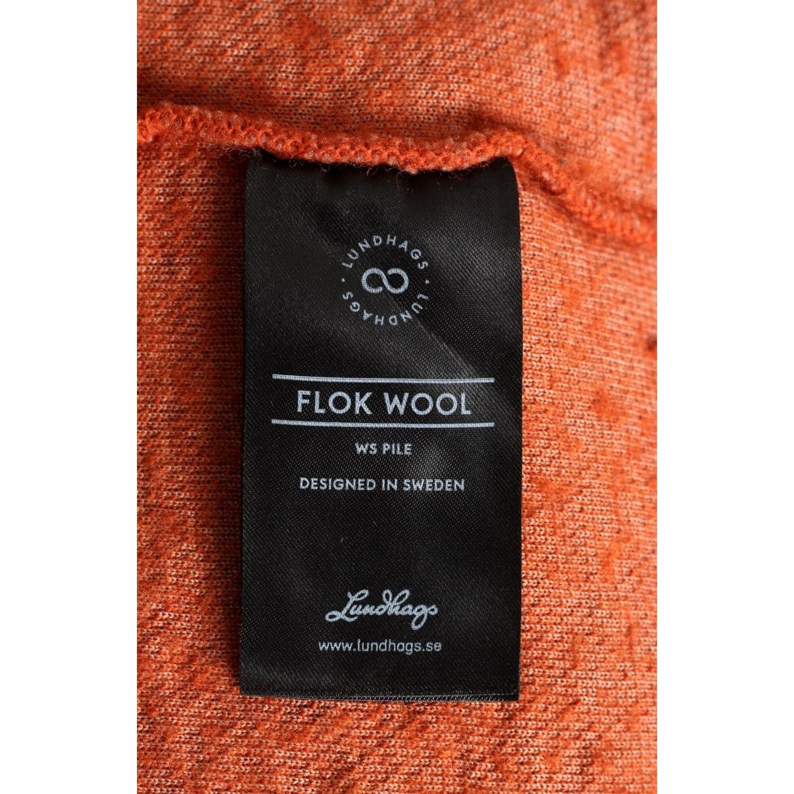 Vintage LUNDHAGS FLOK WOOL Pile Jacket Women M Outdoor Hiking MJ6385 Orange Wool Pile Jacket Womens Outdoor Casual Winter 2000s Size M / US 6-8 / IT 42-44 - 5 Thumbnail