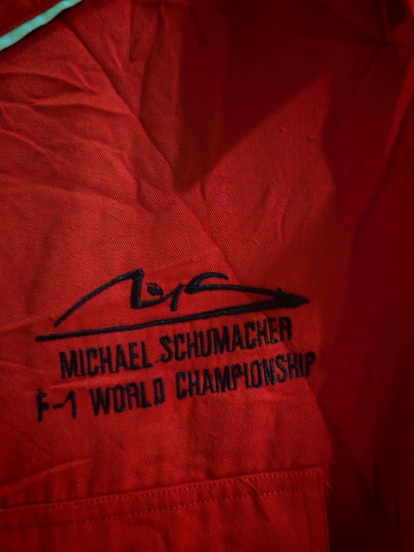 Ferrari Vintage 1996 Ferrari Schumacher F1 Marlboro Button Shirt Size US M / EU 48-50 / 2 - 7 Thumbnail