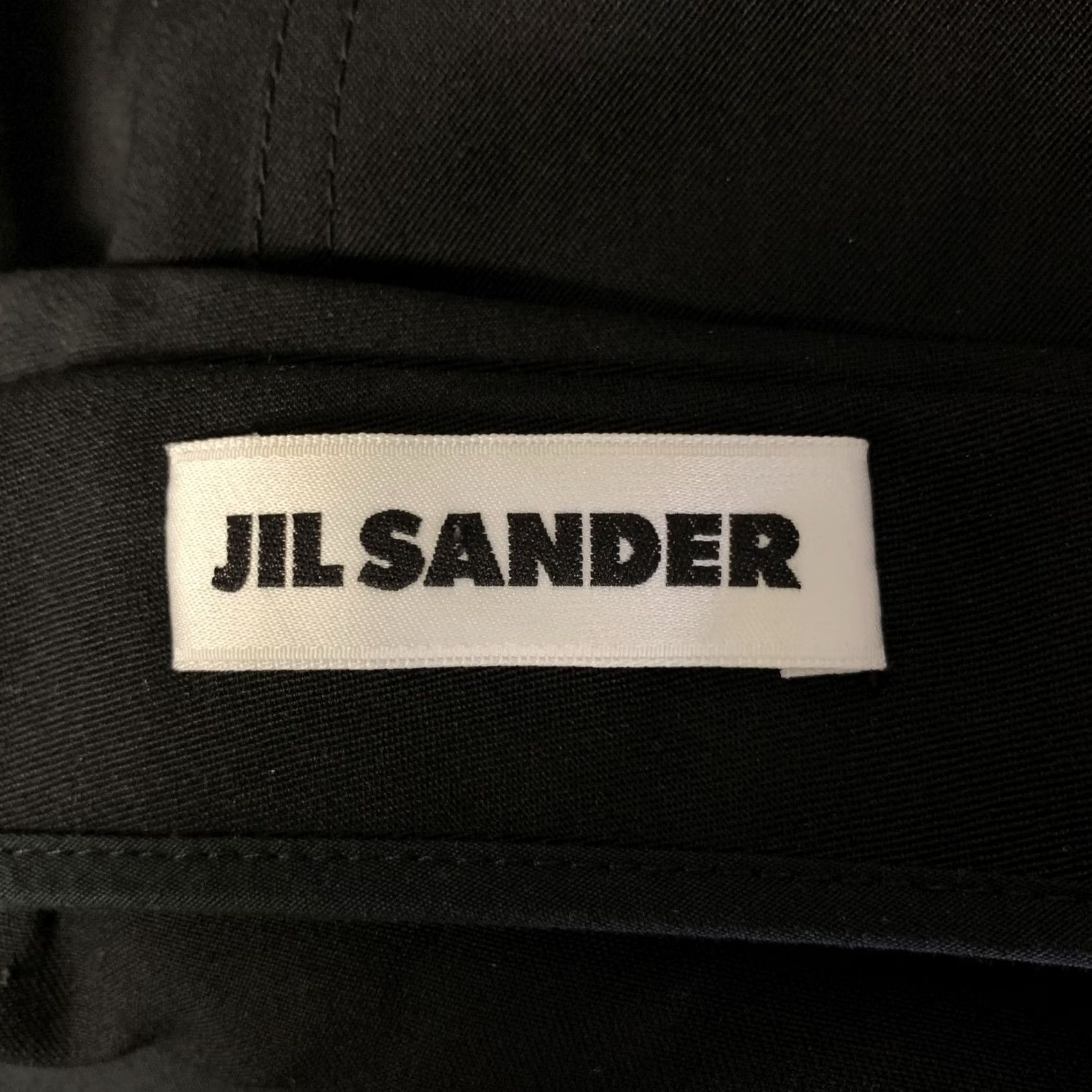 Jil Sander JIL SANDER Size 34 Black Wool Zipper Pants Mens Wool Zip Fly Black 34 Inseam 32 Italy Causal Pants Size US 34 / EU 50 - 5 Thumbnail