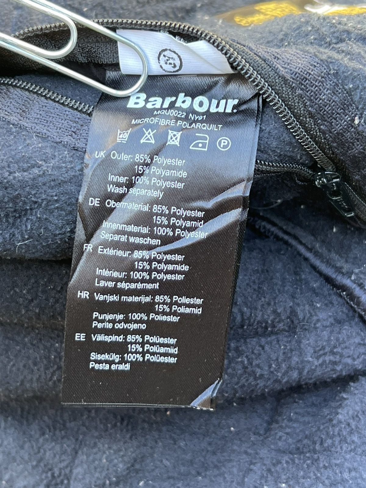 Barbour Barbour Microfibre Polarquilt Jacket - Triple Royal Warrant Size US L / EU 52-54 / 3 - 14 Thumbnail