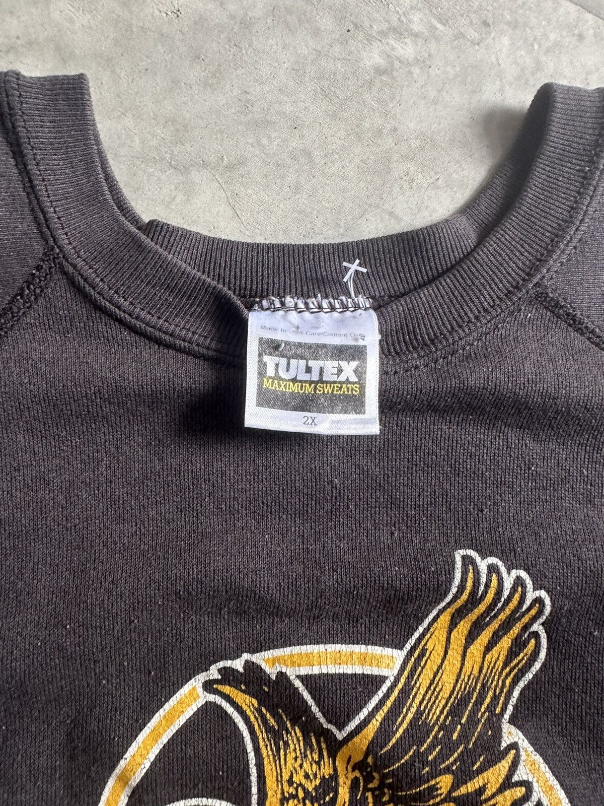 Tultex Vintage IOWA Sweatshirt Size US XXL / EU 58 / 5 - 3 Thumbnail