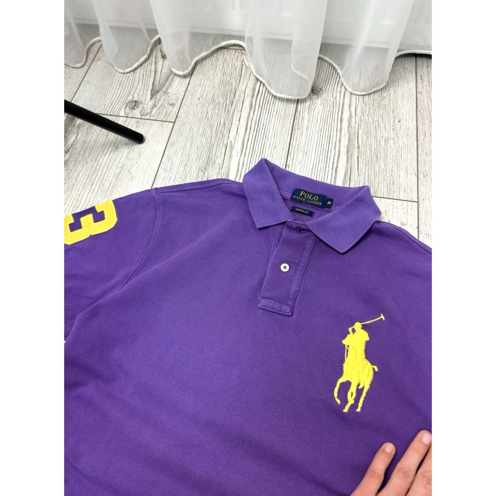 Ralph Lauren VINTAGE Polo Ralph Lauren Big Pony Polo Shirt M Purple Mens 90s Classic Streetwear USA Y2K Europe Size US M / EU 48-50 / 2 - 3 Thumbnail