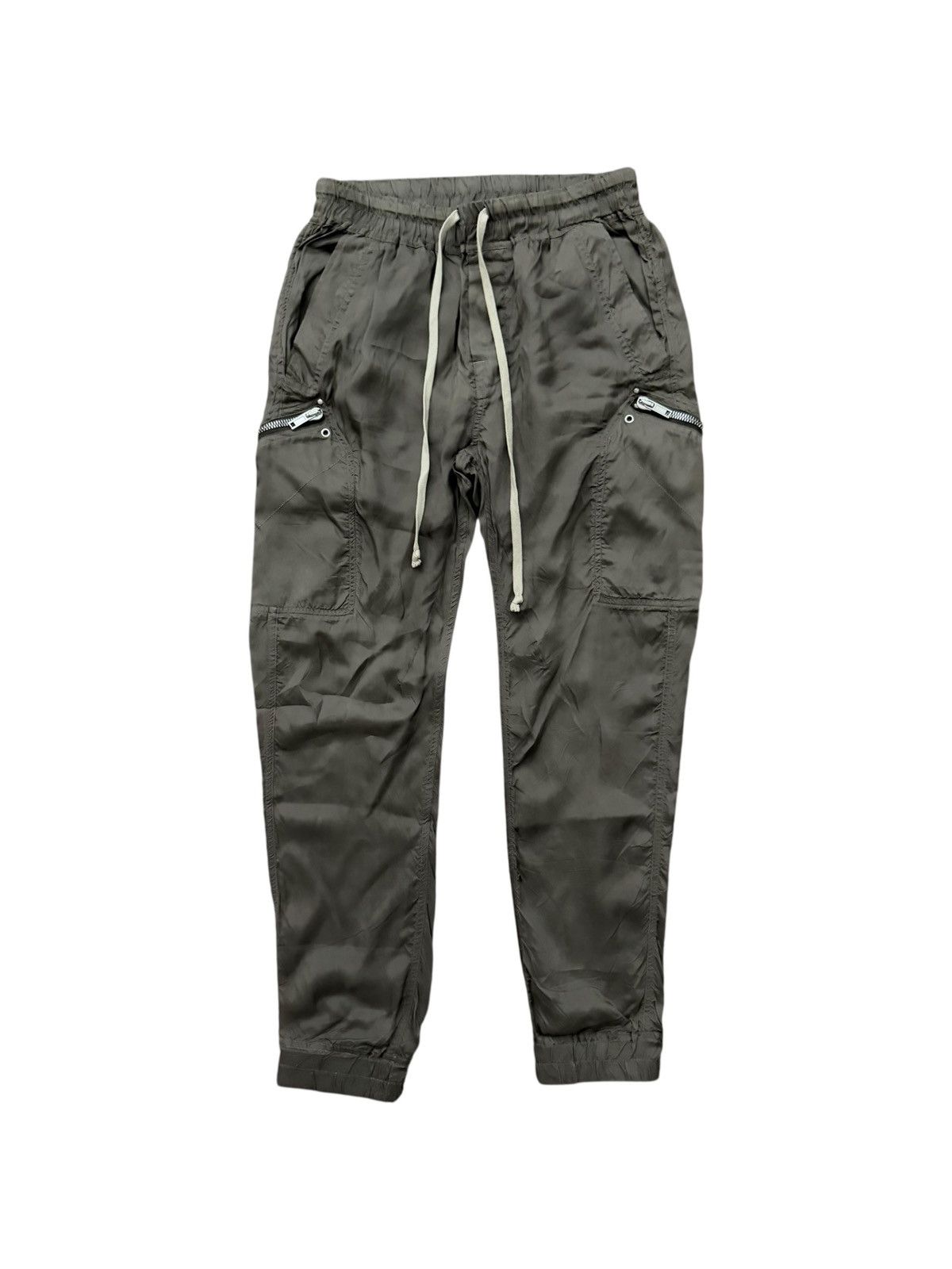 Rick Owens Rick Owens Fogachine Bauhaus Cargo Dust Zipper Pants Size US 30 / EU 46 - 1 Thumbnail