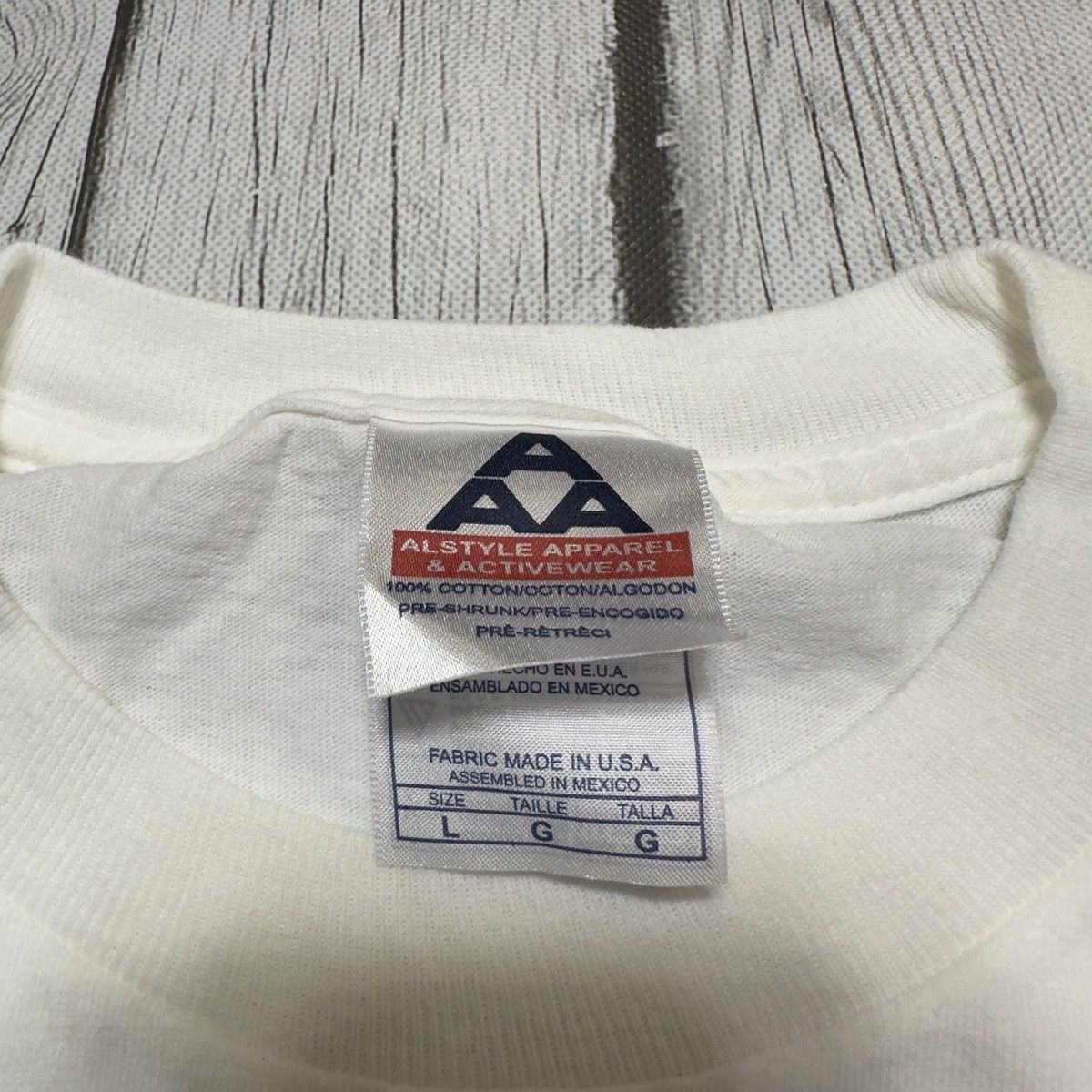Alstyle × Vintage Vintage Hollywood California tee Size US L / EU 52-54 / 3 - 4 Thumbnail