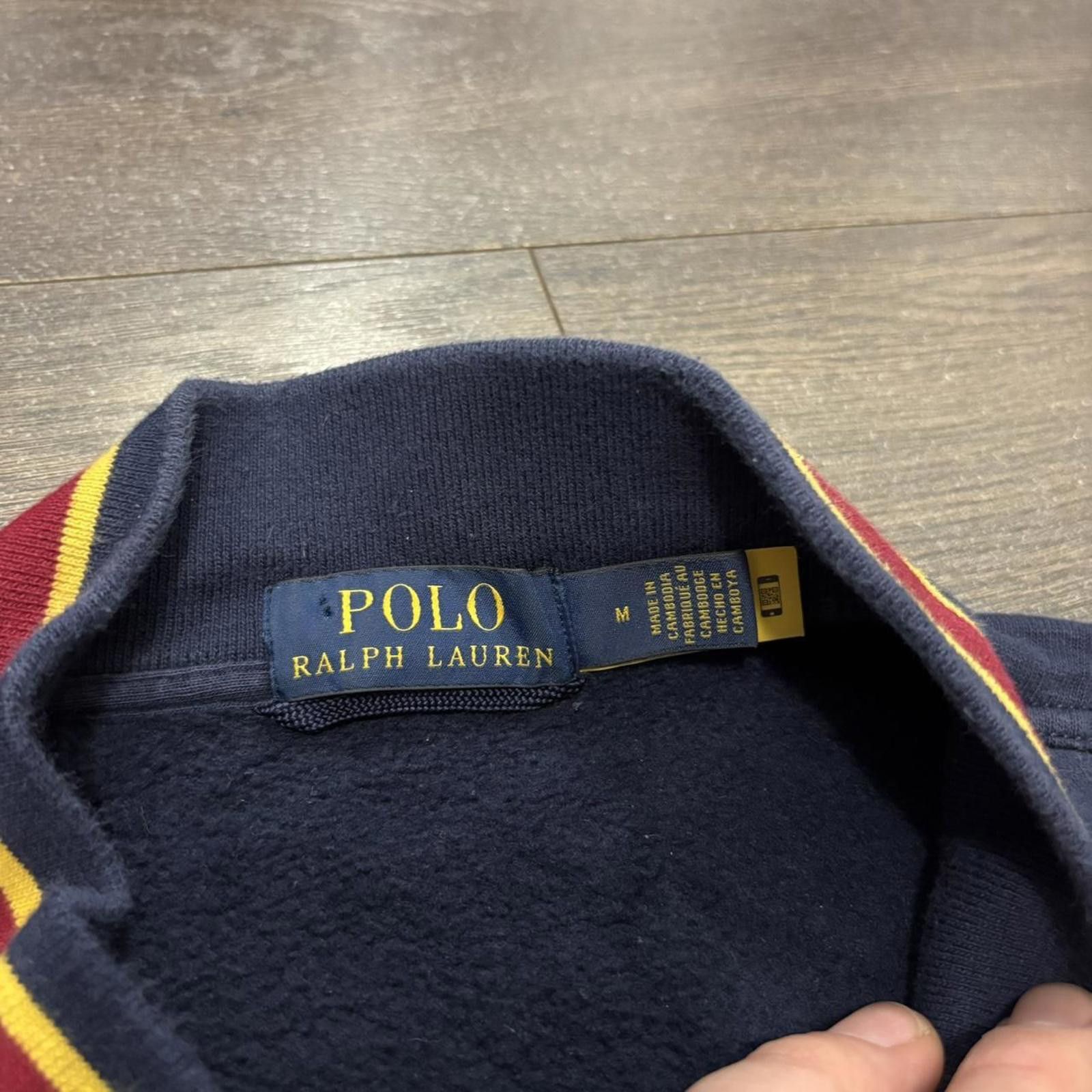Polo Ralph Lauren vintage polo Ralph Lauren crest button up sweatshirt 00s M Size US M / EU 48-50 / 2 - 6 Thumbnail