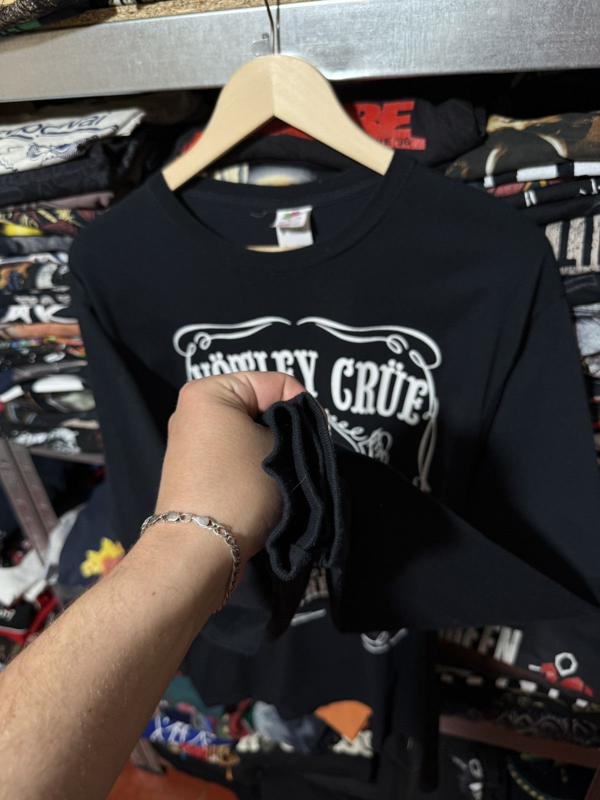 Band Tees Vintage 00s Motley Crue Home Sweet Home Longsleeve T-Shirt Size US S / EU 44-46 / 1 - 4 Thumbnail