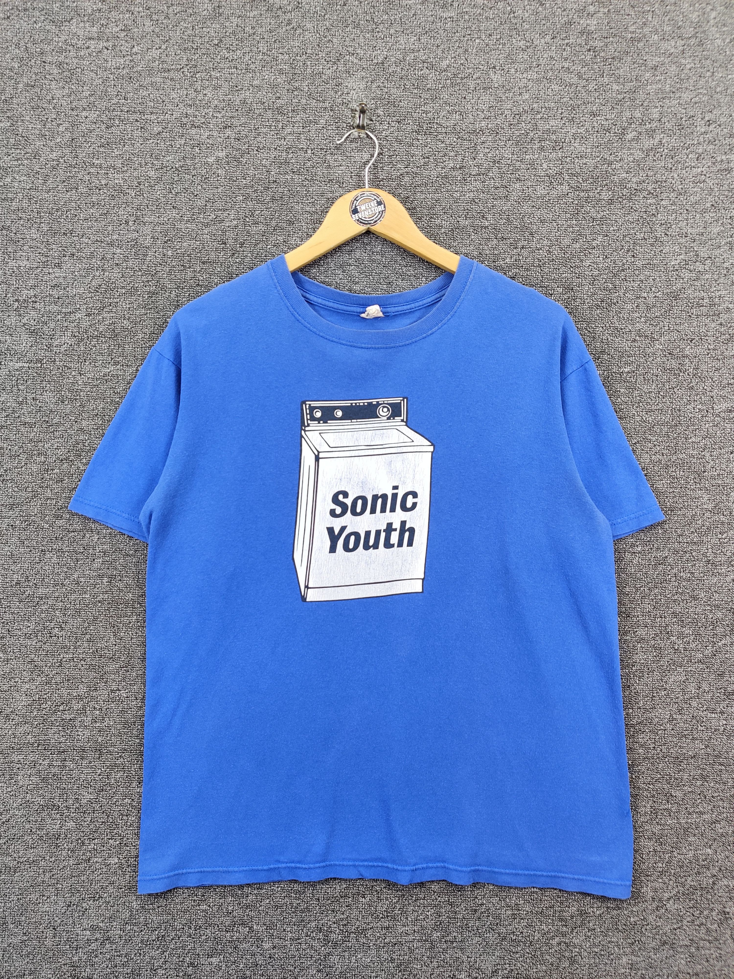 Band Tees Vintage Sonic Youth Washing Machine Band Tee Tshirt Size US M / EU 48-50 / 2 - 1 Thumbnail
