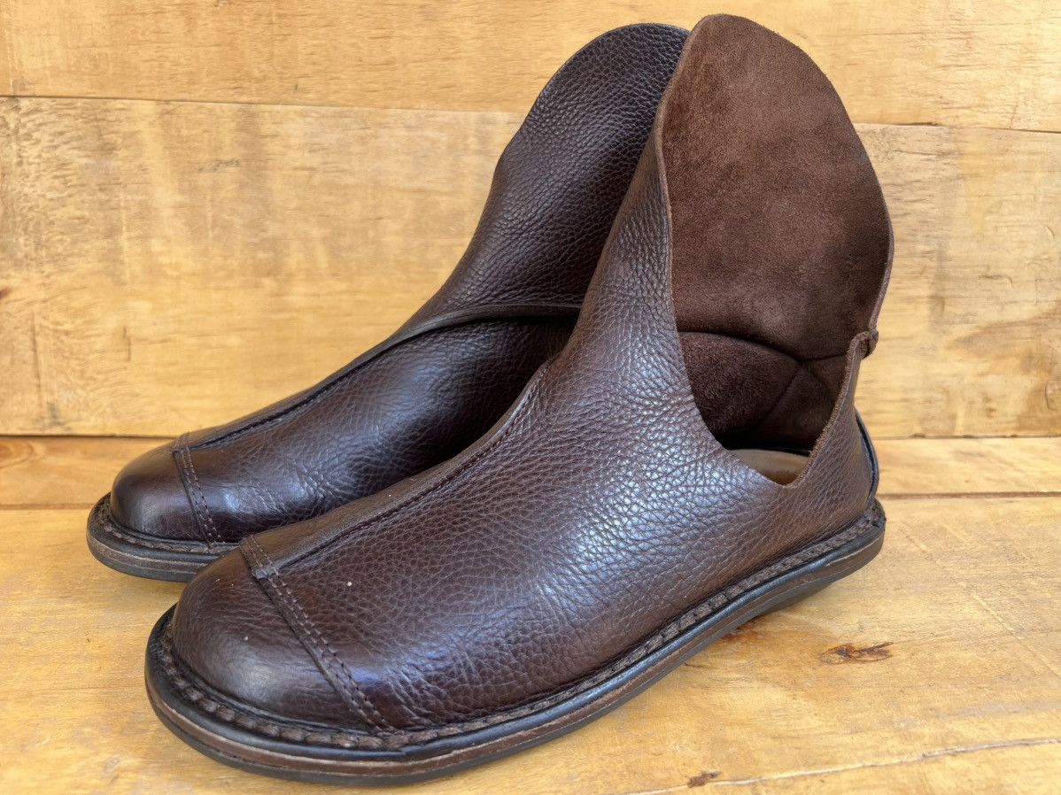 Trippen Trippen Leather Women's Brown Flat Shoes Size EU 38 / US 7 Size US 8 / IT 38 - 1 Thumbnail