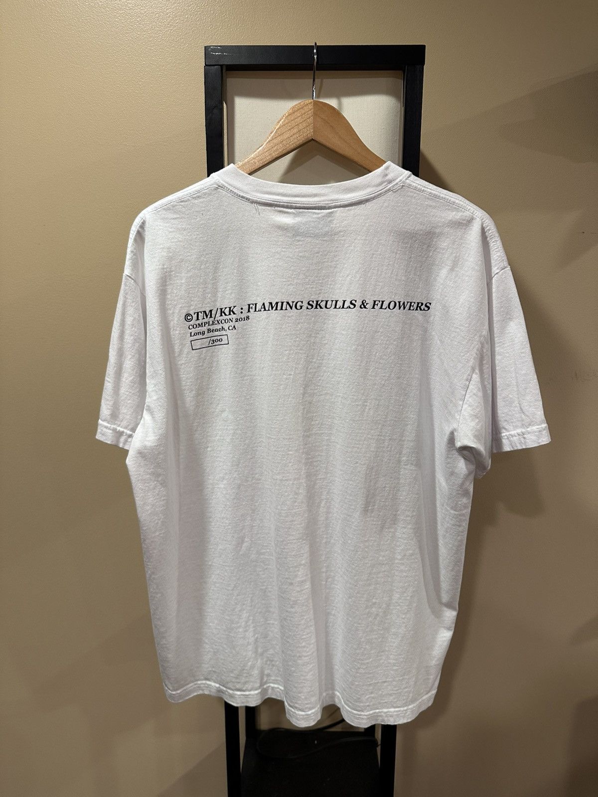 Complex × Takashi Murakami Takashi Murakami LB Complexcon Flaming Skulls & Flowers Tee Size US L / EU 52-54 / 3 - 2 Thumbnail