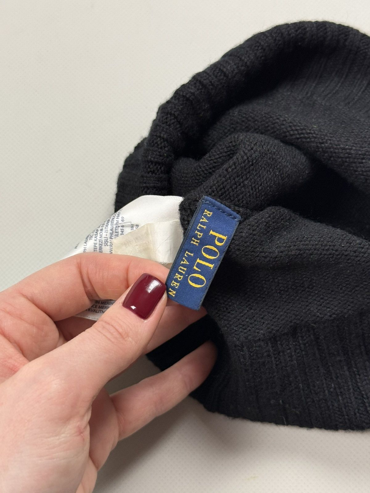 Polo Ralph Lauren Polo Ralph Lauren Merino Wool Beanie Hat One Size Size ONE SIZE - 16 Thumbnail