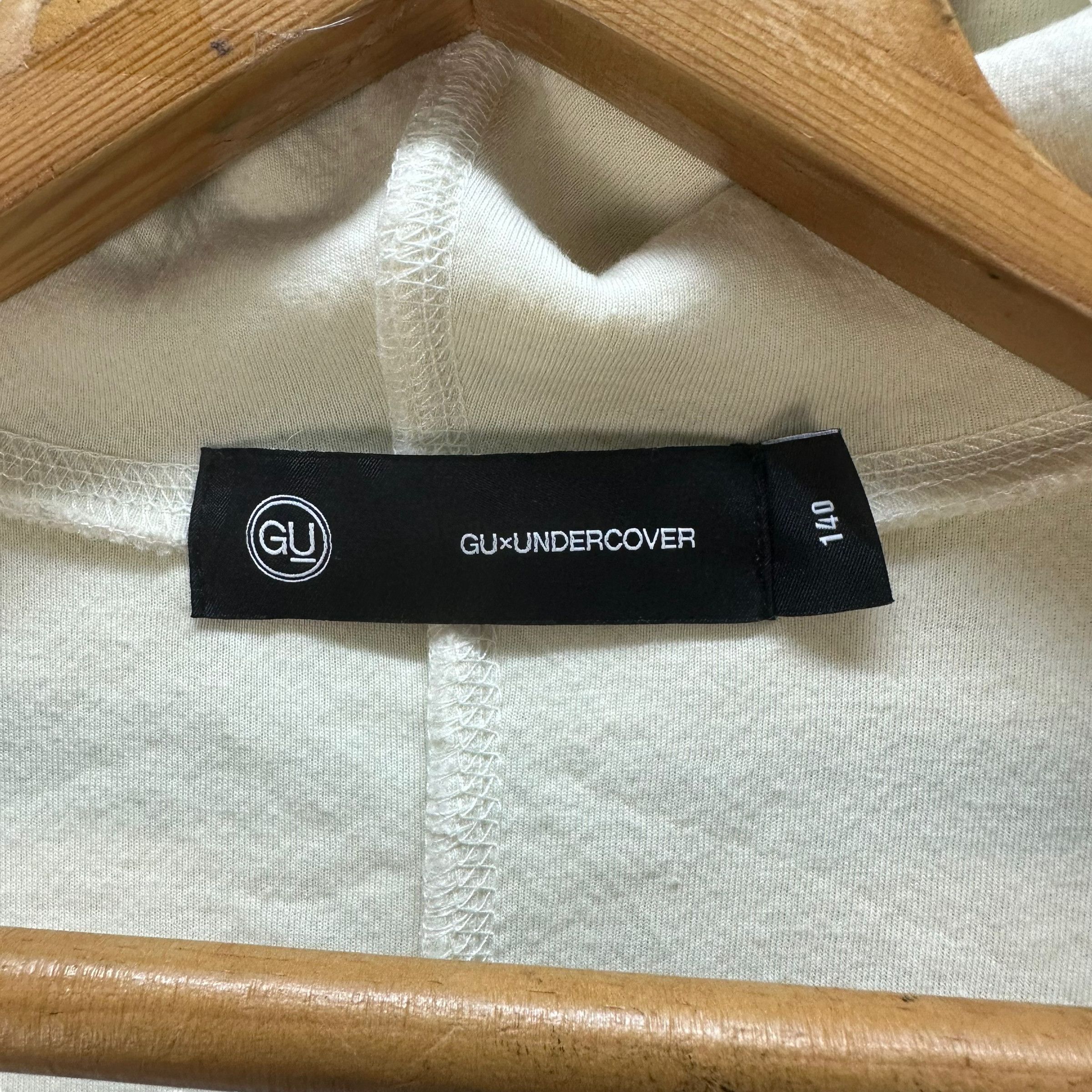 GU × Undercover GU X UNDERCOVER KID HOODIE FLEECE JACKET #8566-014 Size US S / EU 44-46 / 1 - 8 Thumbnail