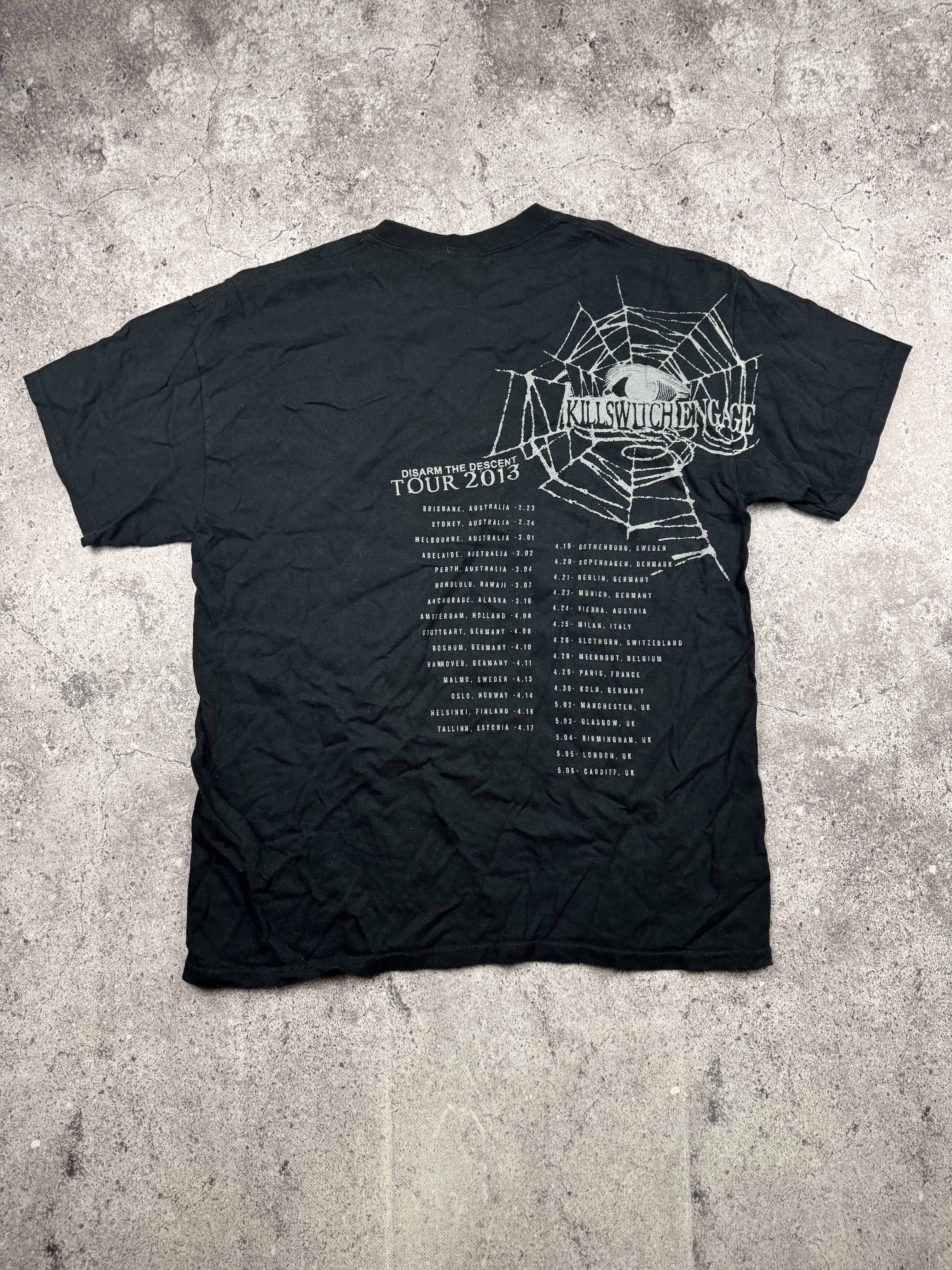 Band Tees × Vintage Vintage 2000s Killswitch Engage Skull Metal Band Tee XL Size US L / EU 52-54 / 3 - 5 Thumbnail