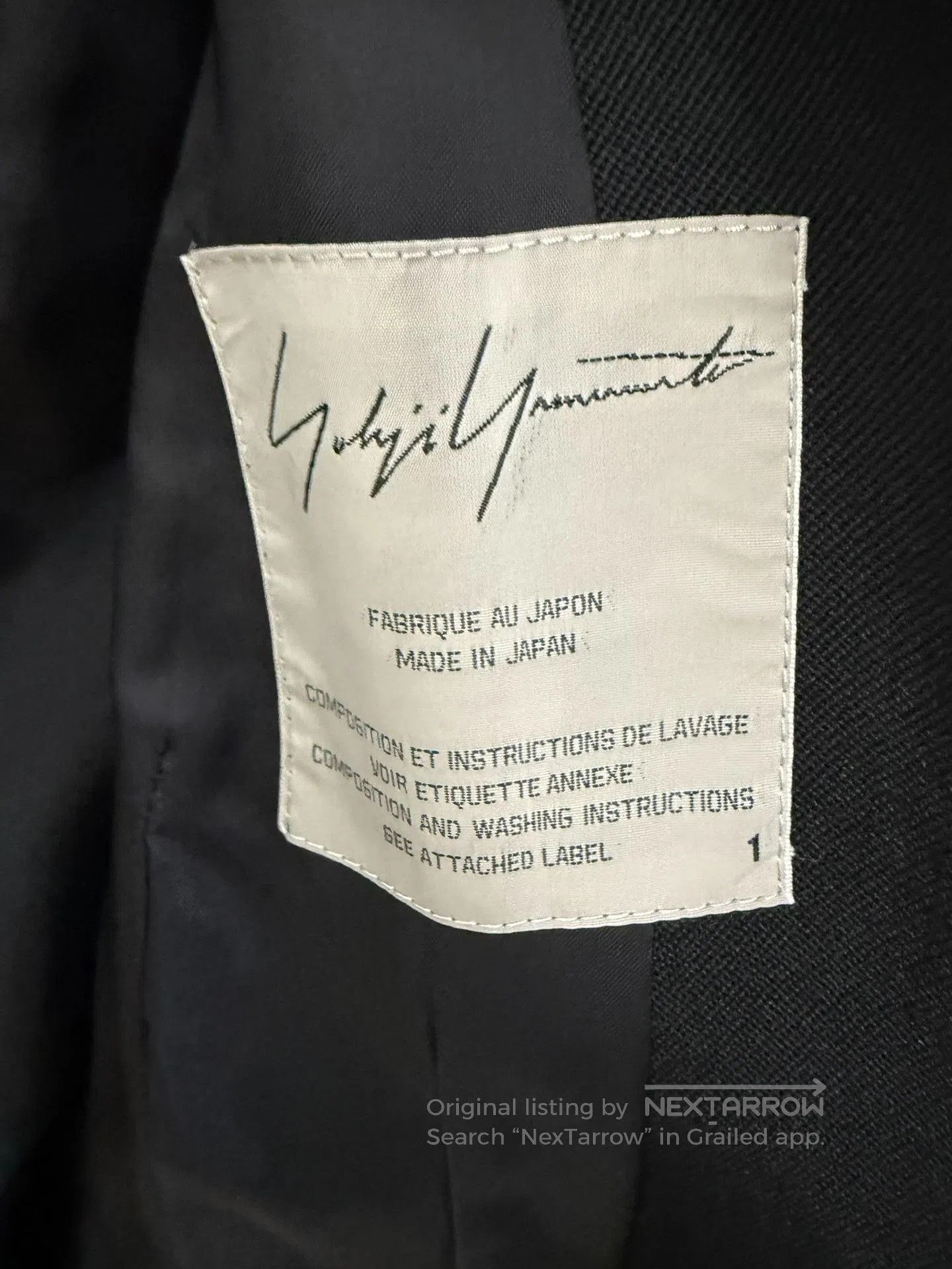 Yohji Yamamoto Yohji Yamamoto 23AW Waist. Size US S / EU 44-46 / 1 - 9 Thumbnail