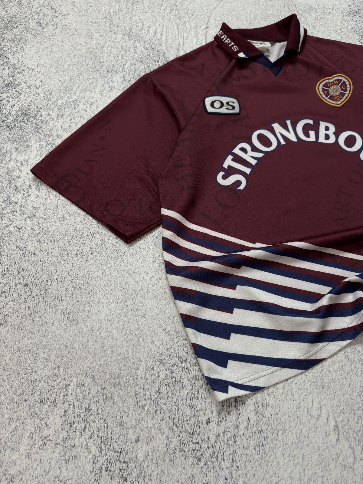 Other 1998 HEART OF MIDLOTHIAN HOME SOCCER JERSEY FOOTBALL SHIRT Size US L / EU 52-54 / 3 - 2 Thumbnail