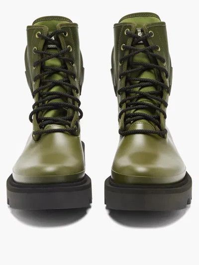 Givenchy o1y0925 Ankle Boots in Dark Green Size US 5 / IT 35 - 4 Thumbnail